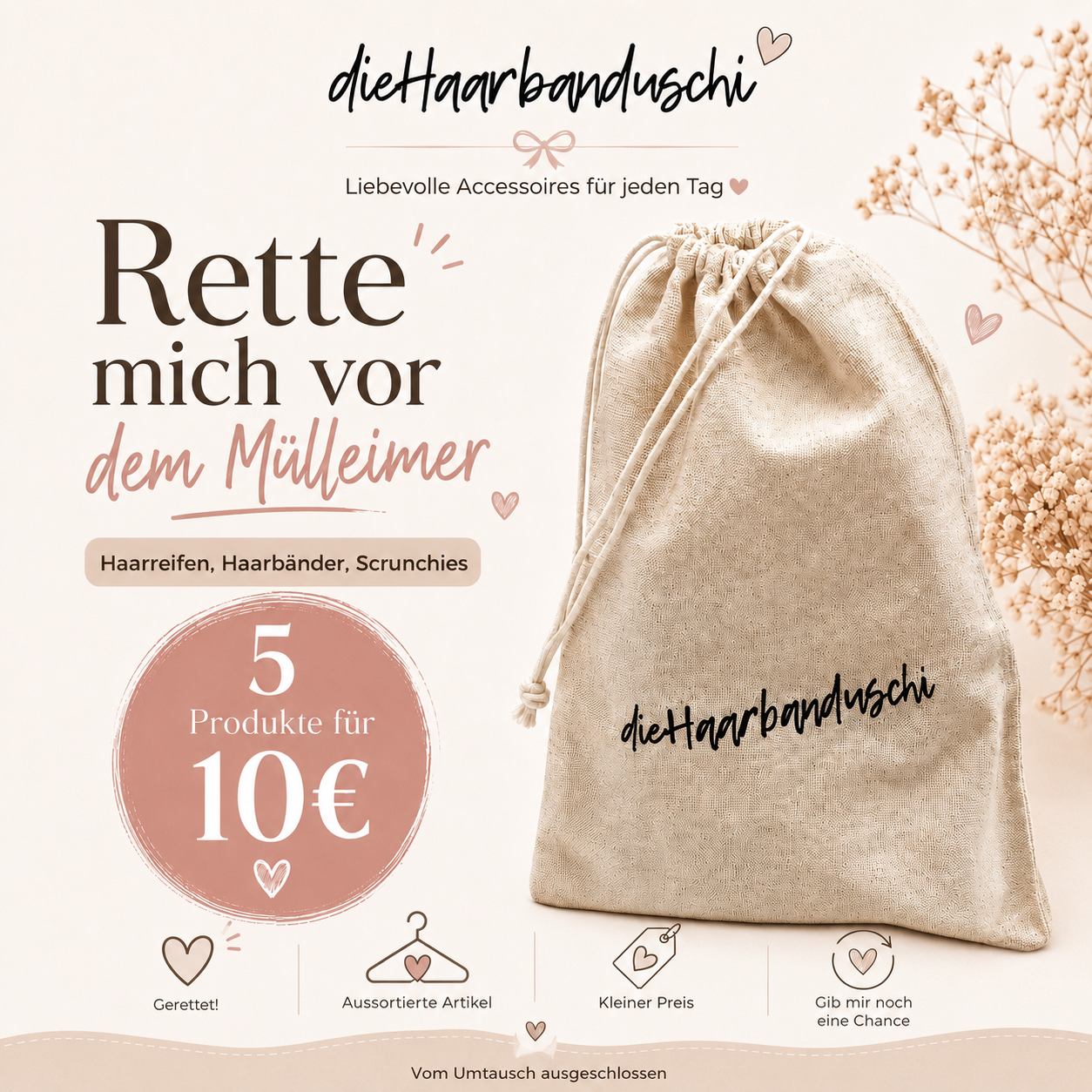 RETTE MICH Tüte