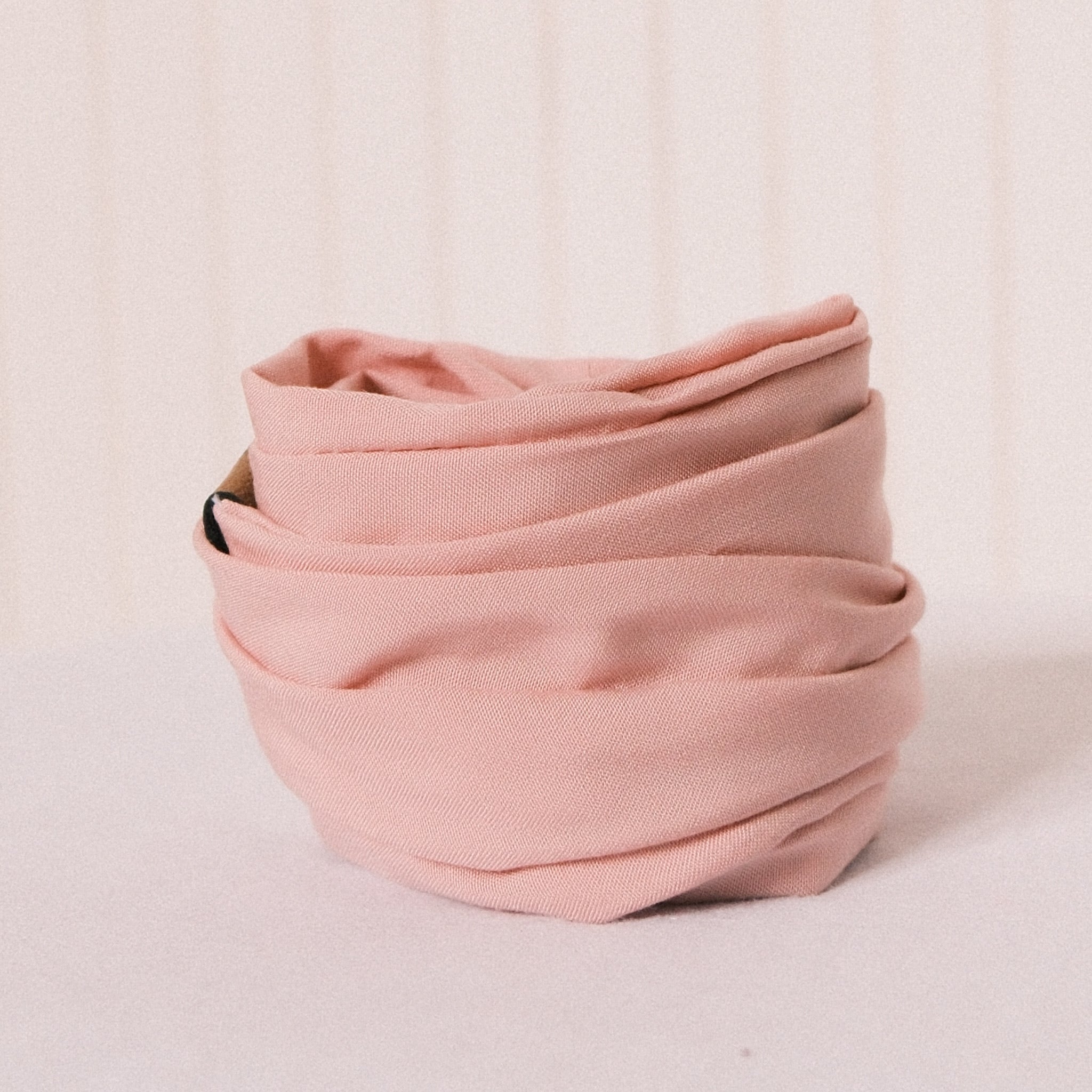 Drahthaarband Schmal - Soft Touch Puder