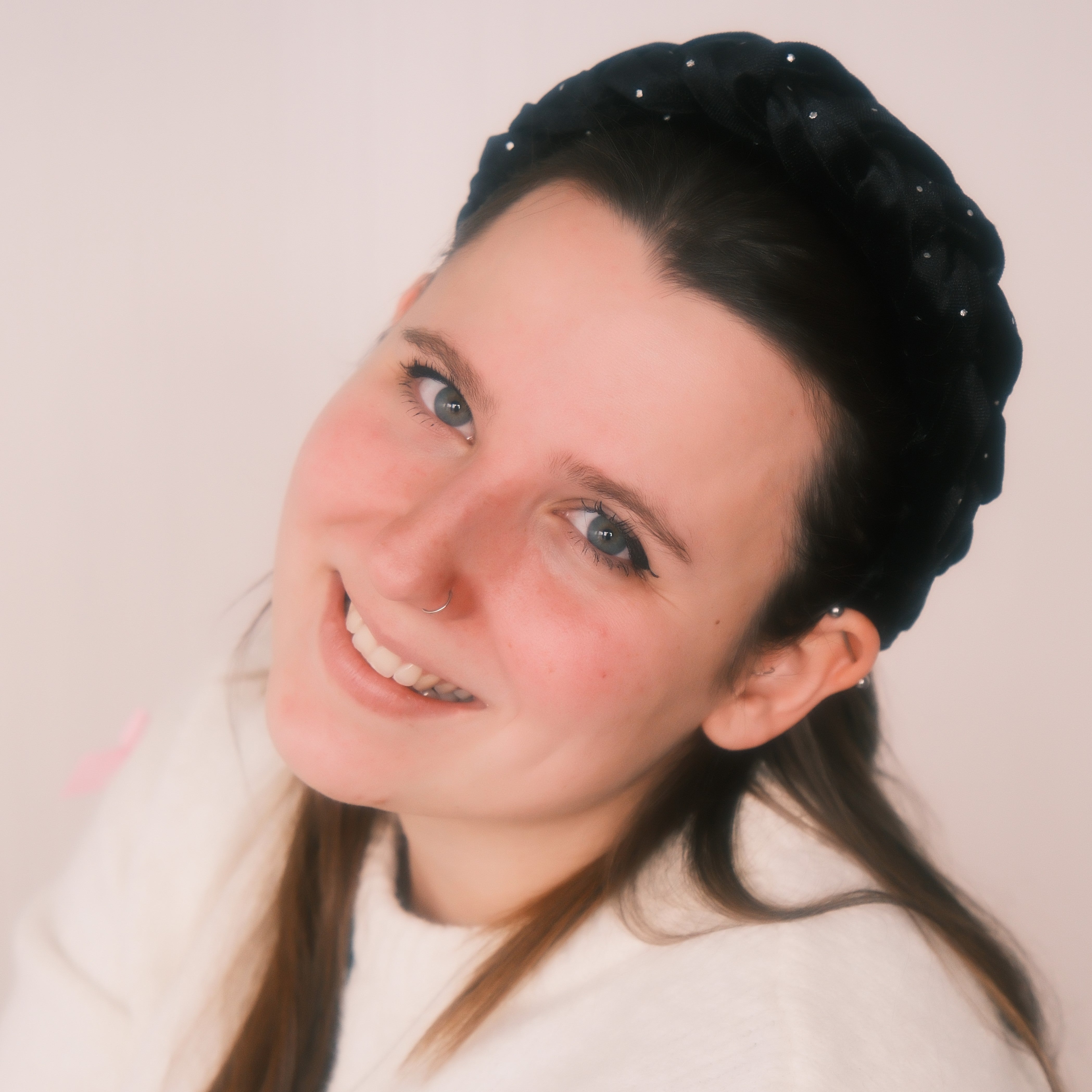 Lotte - Punkte Silber breit