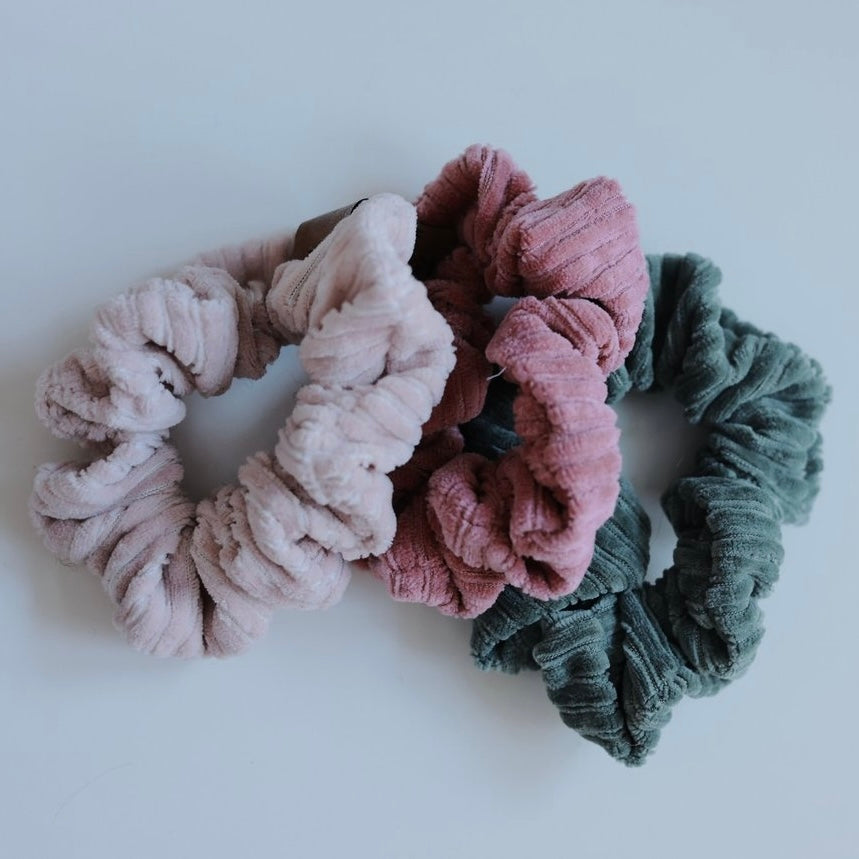 3er Scrunchie Set Pastell