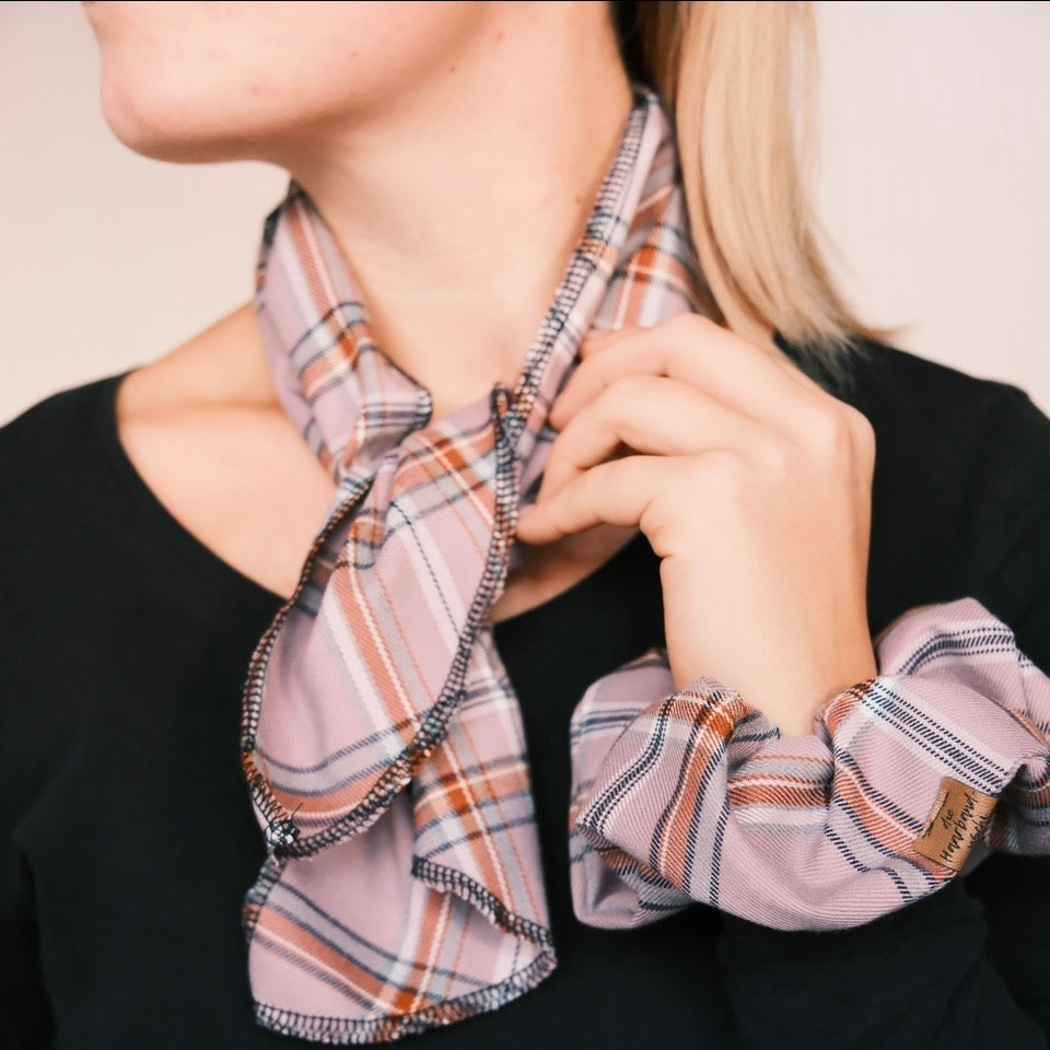 Mikro Schal - XOXO Rosa