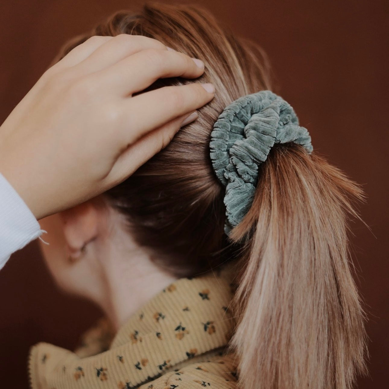 3er Scrunchie Set Pastell