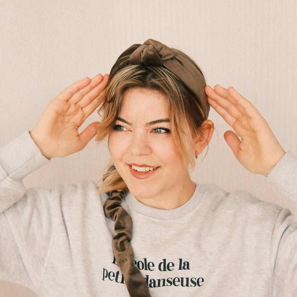 Leyla - Samt Dusty Olive