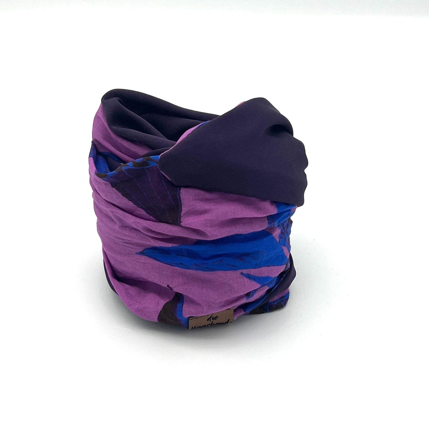 Drahthaarband 2 Seiten - Violettblüte