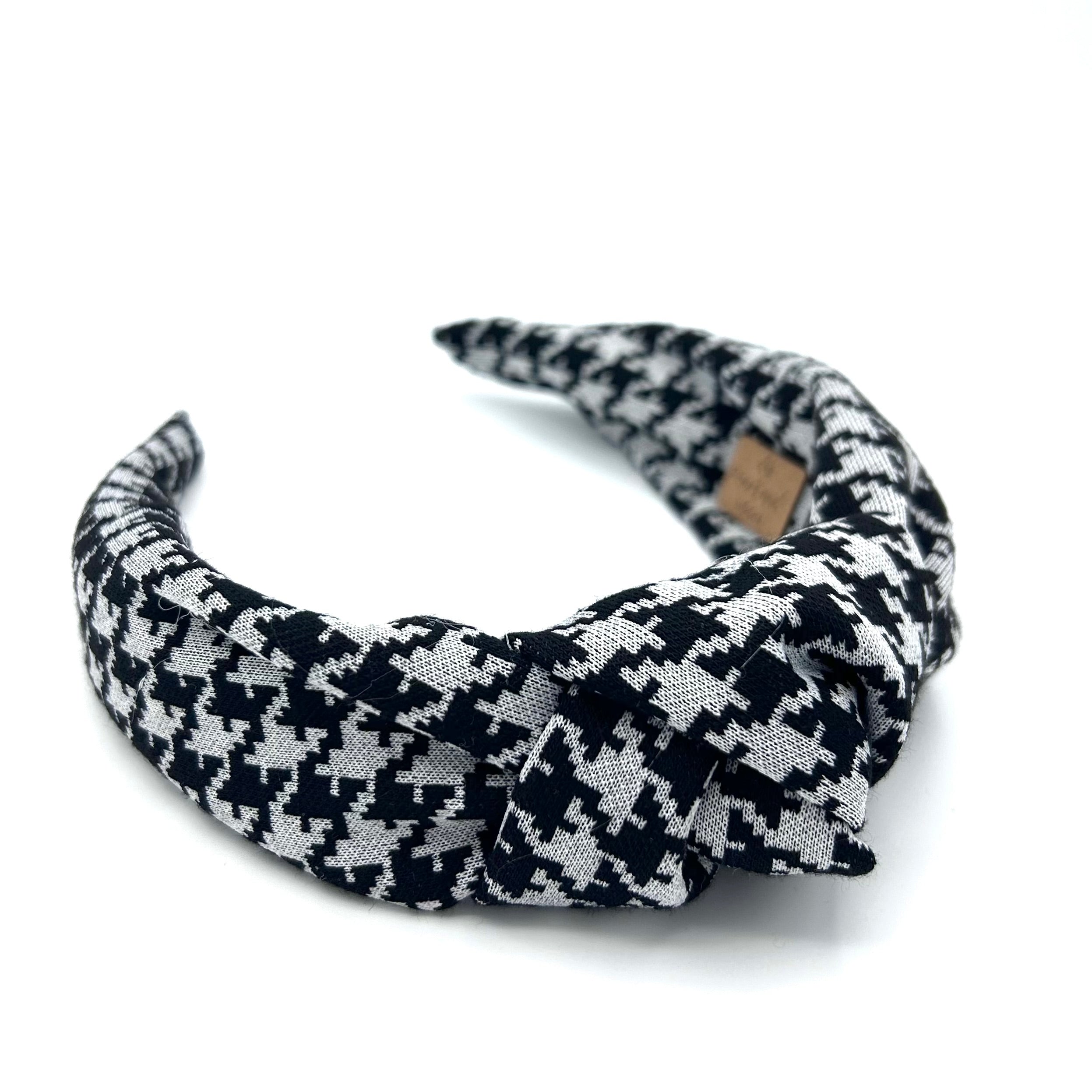 Leyla - Hahnentritt Schwarz/Weiß