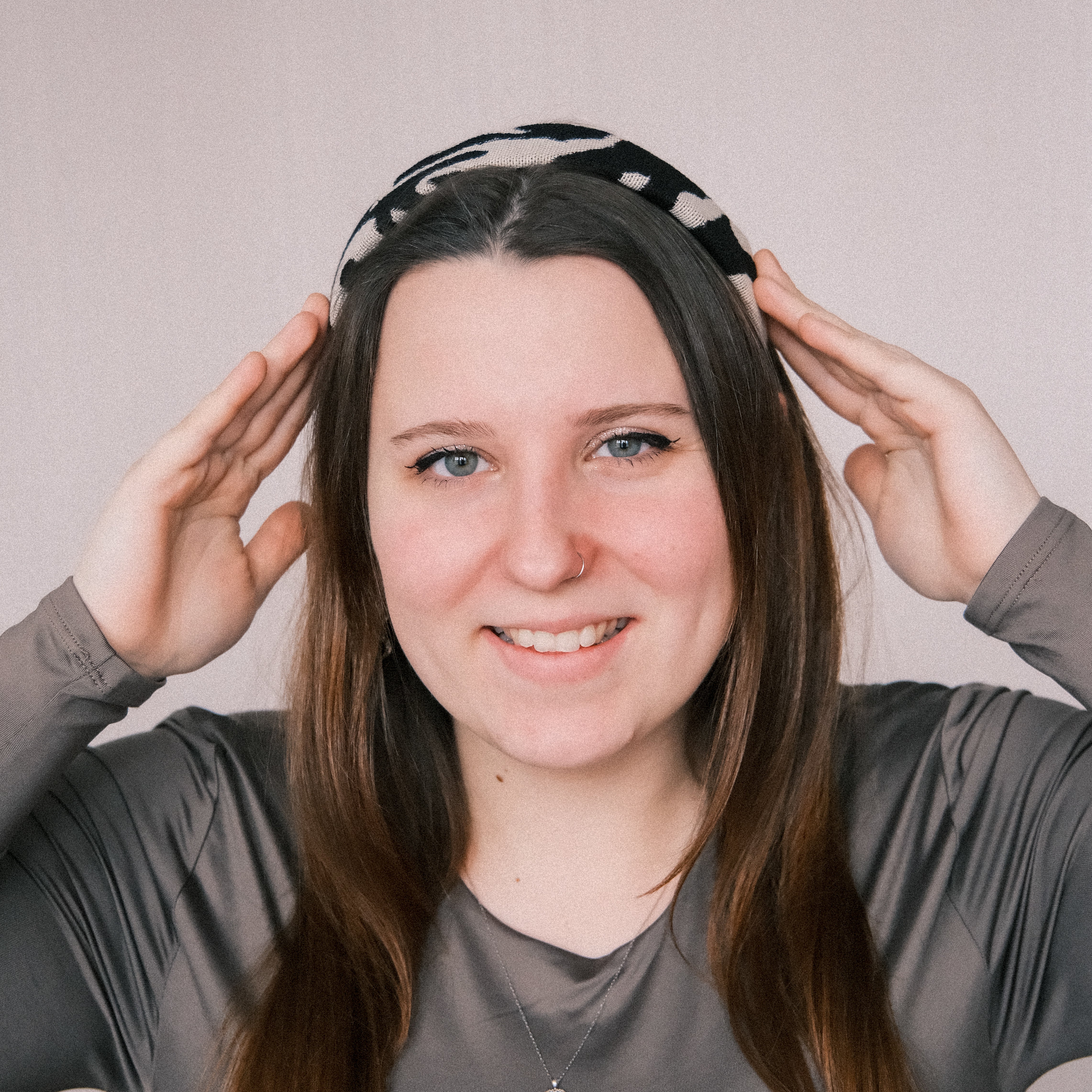 Anne - Blüten Schwarz