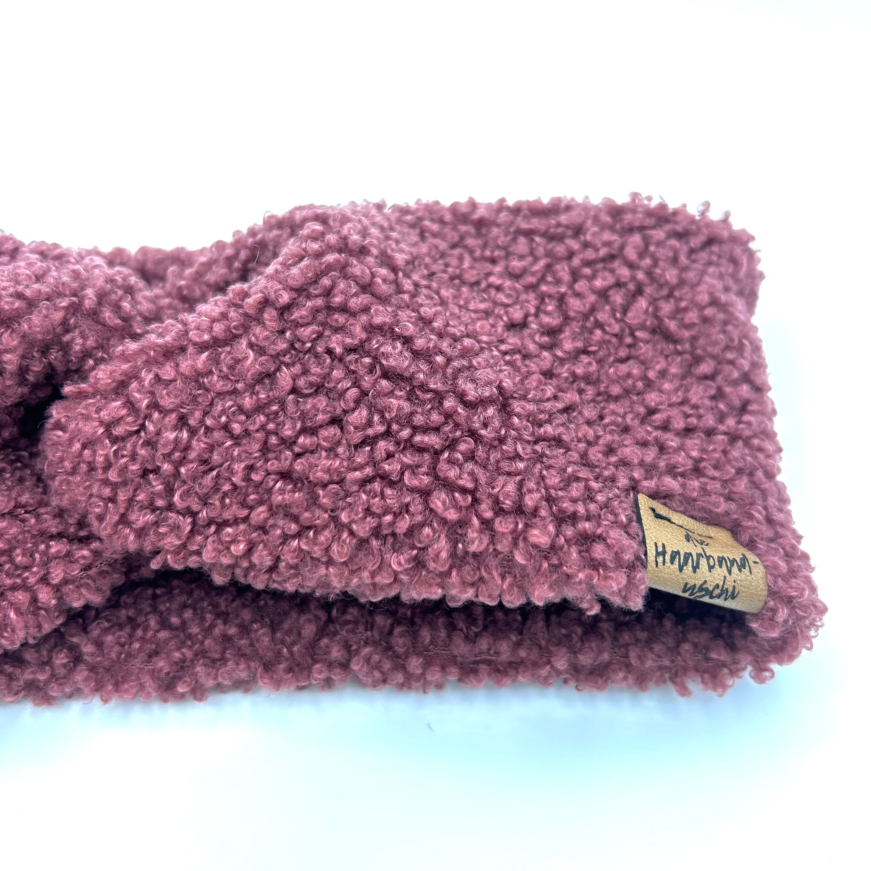 Basic Haarband - Teddy Rouge