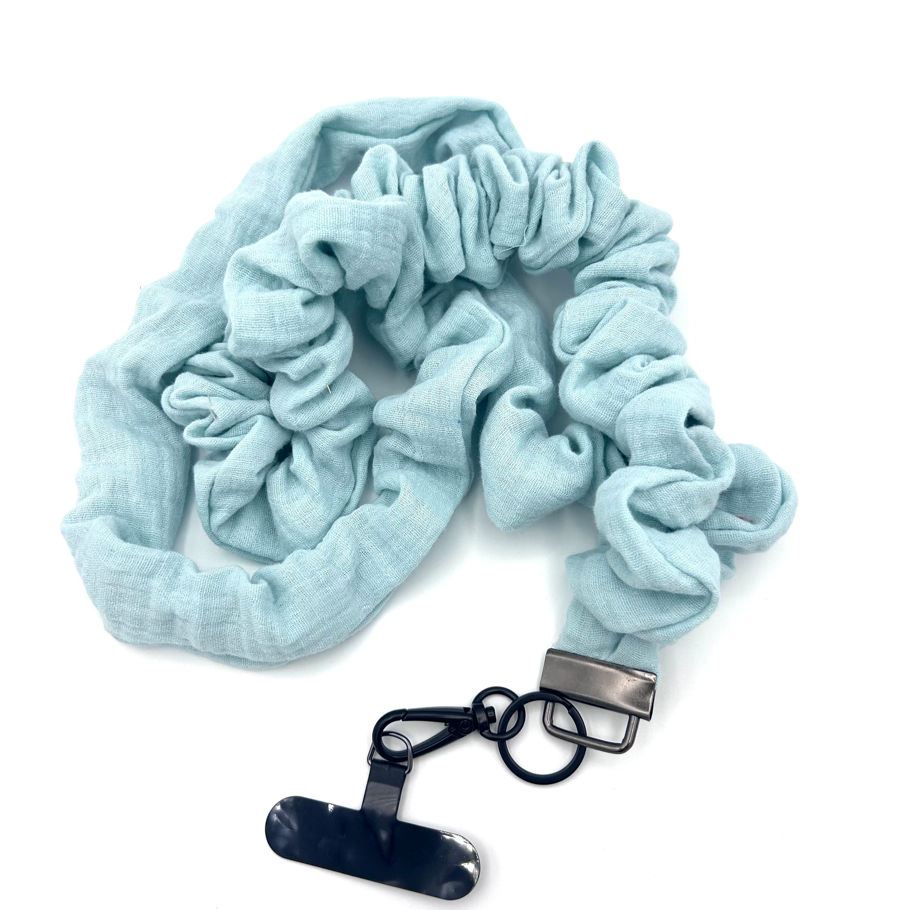 Handykette - Musselin Soft Sky