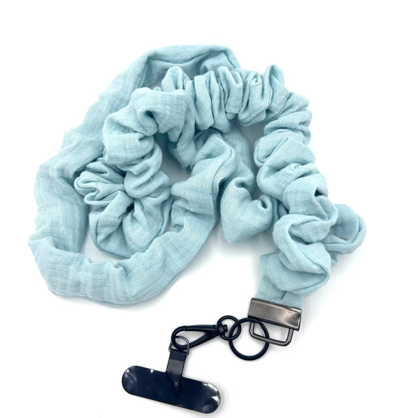 Handykette - Musselin Soft Sky
