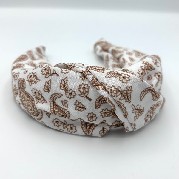 Fritzi - Vintage Paisley Weiß