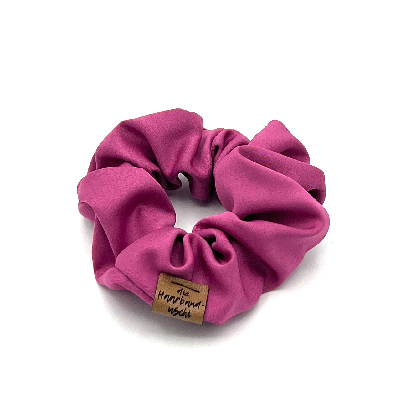 Scrunchie Satin Puderbeere