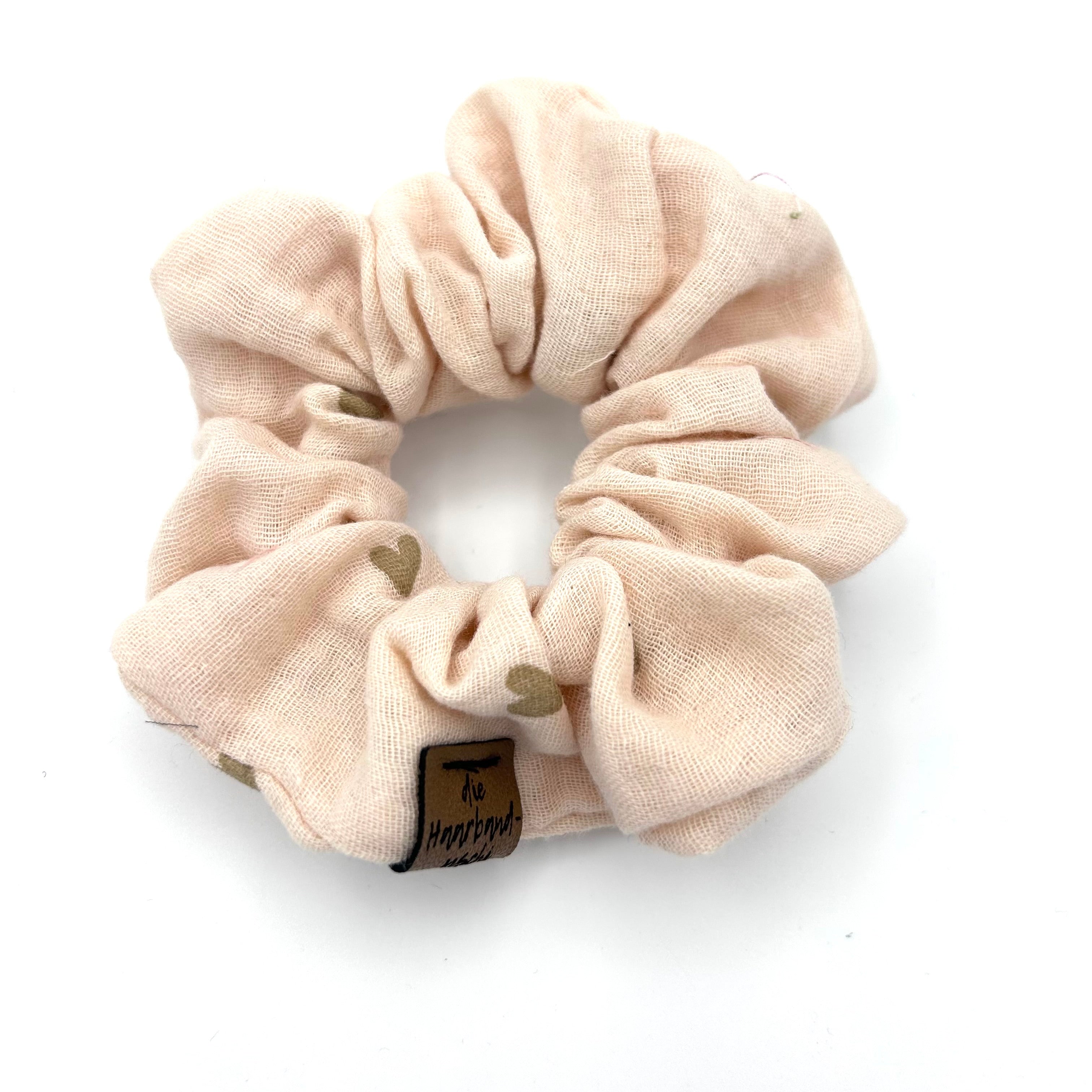Scrunchie - Herzi Creme