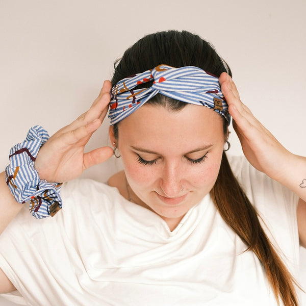 Big Scrunchie - Ocean Flow