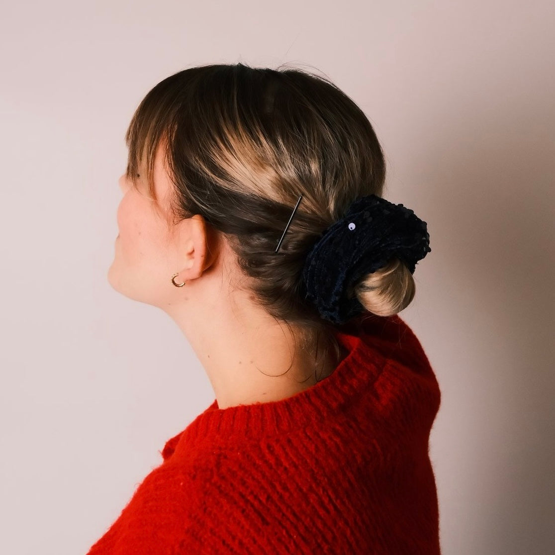 Dutti - Pailletten Schwarz Onyx