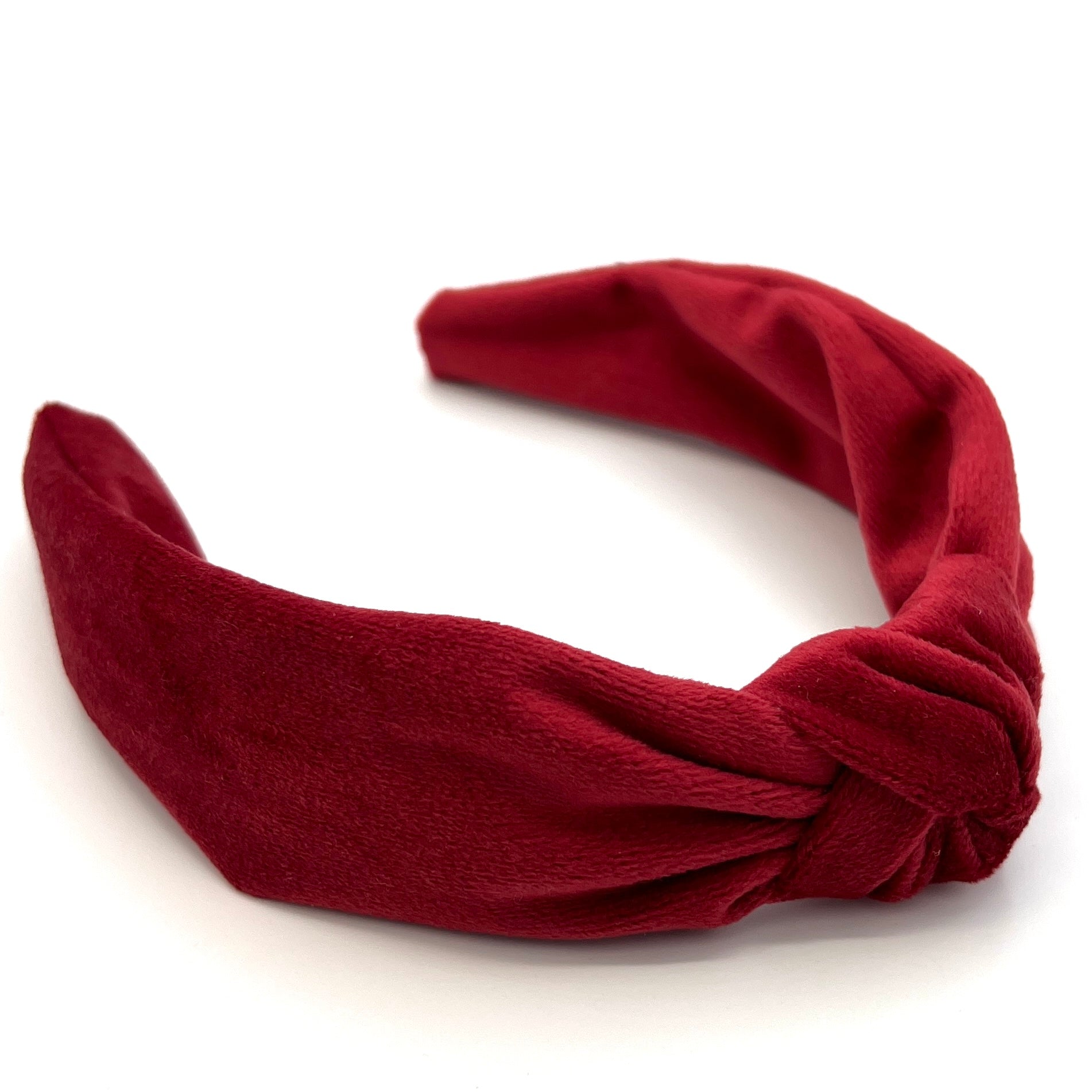 Elli - coralenrot Haarreif Knoten