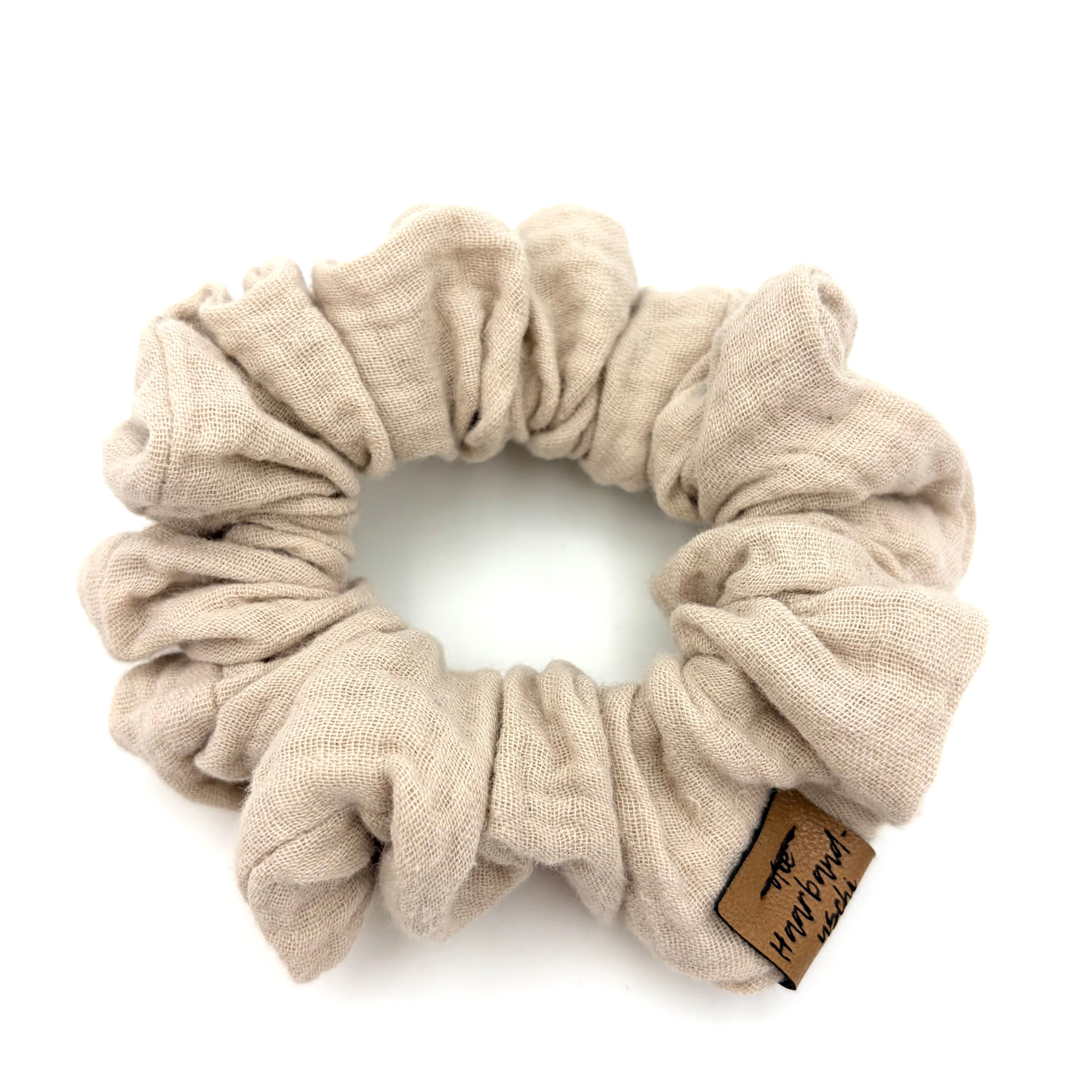 Scrunchie - Musselin Beige