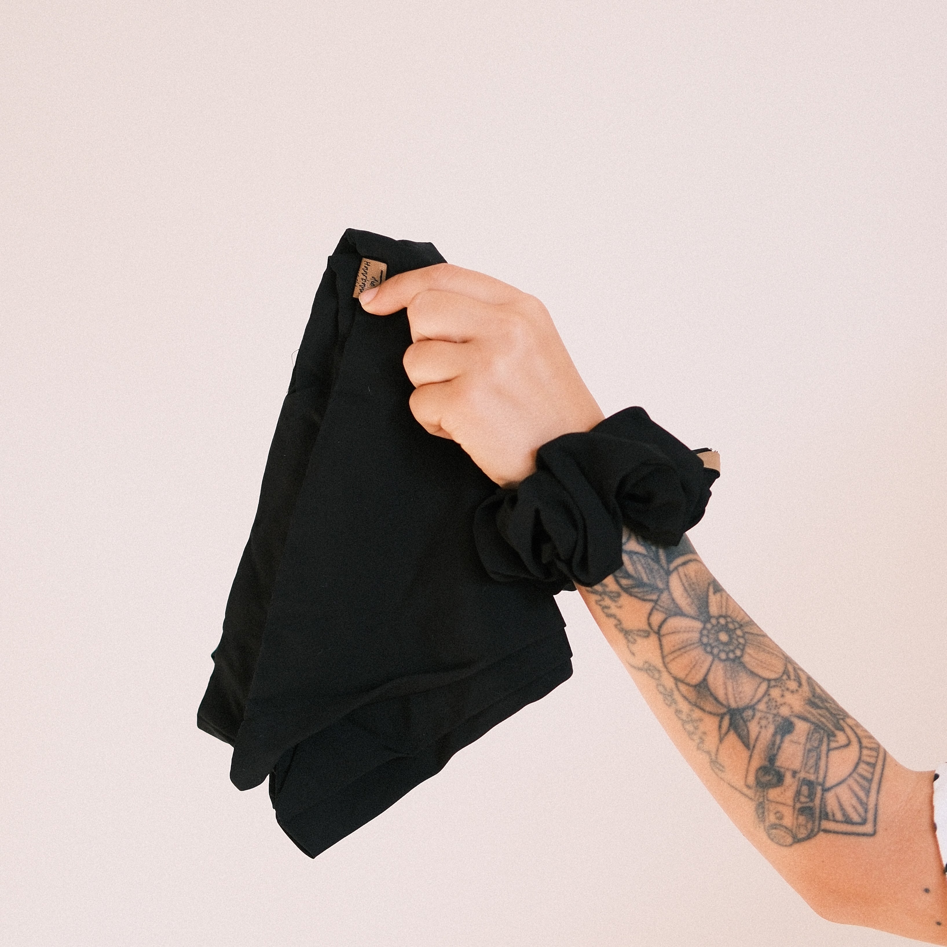 XXL Dreieckstuch  - soft touch Schwarz