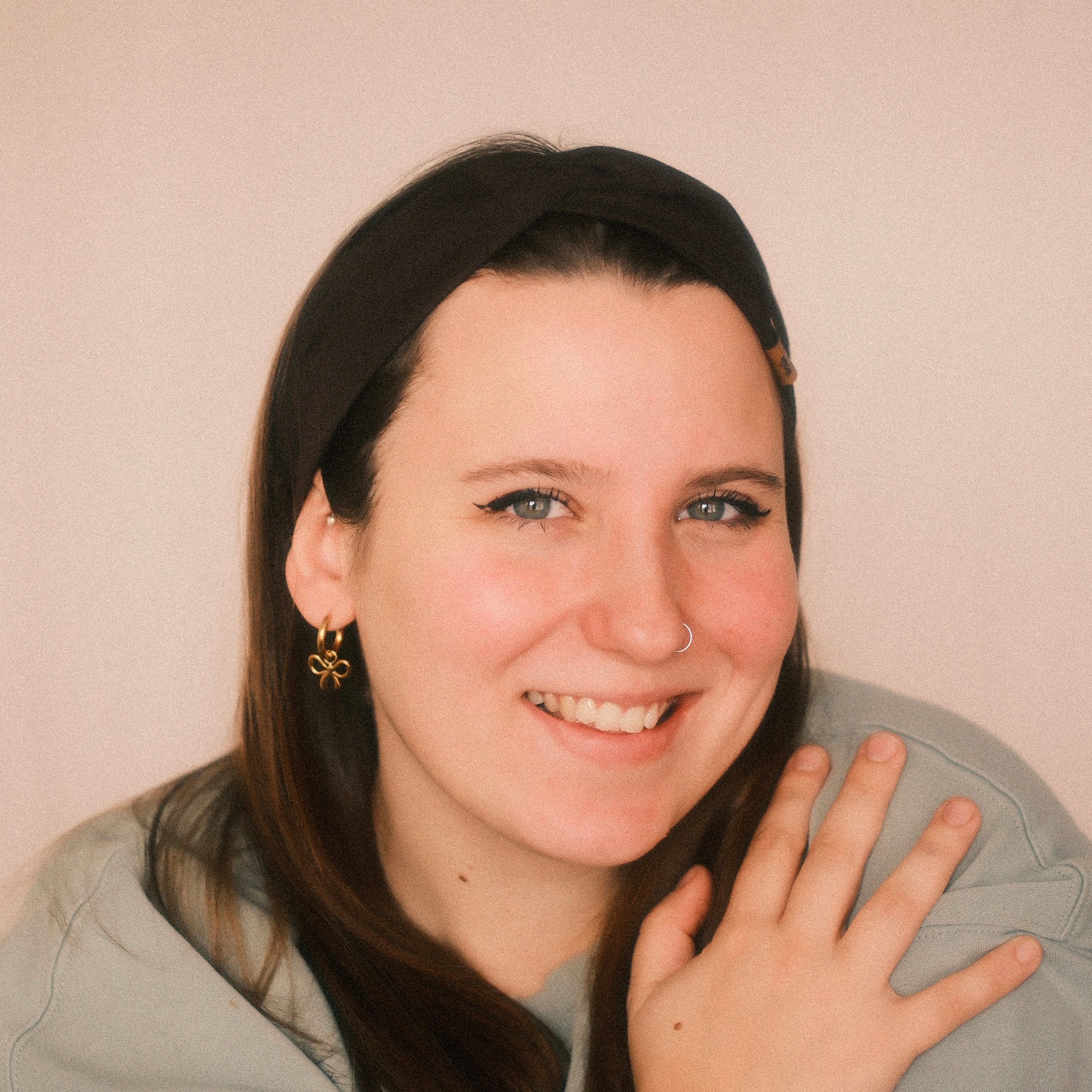 Basic Haarband - Choco