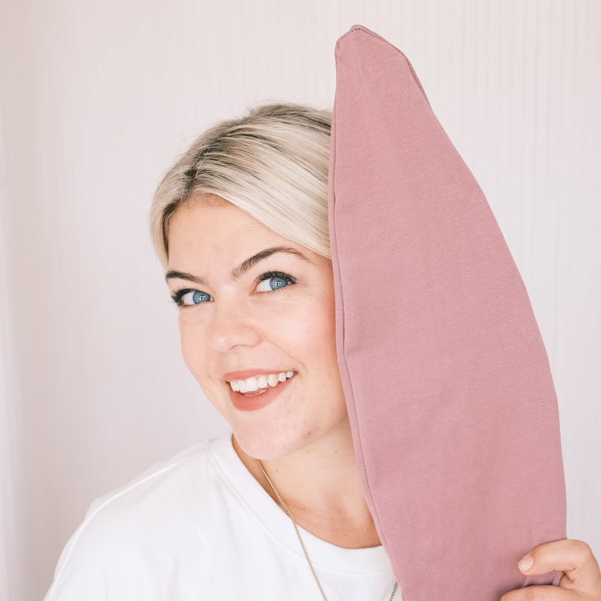 Drahthaarband breit - Rosa