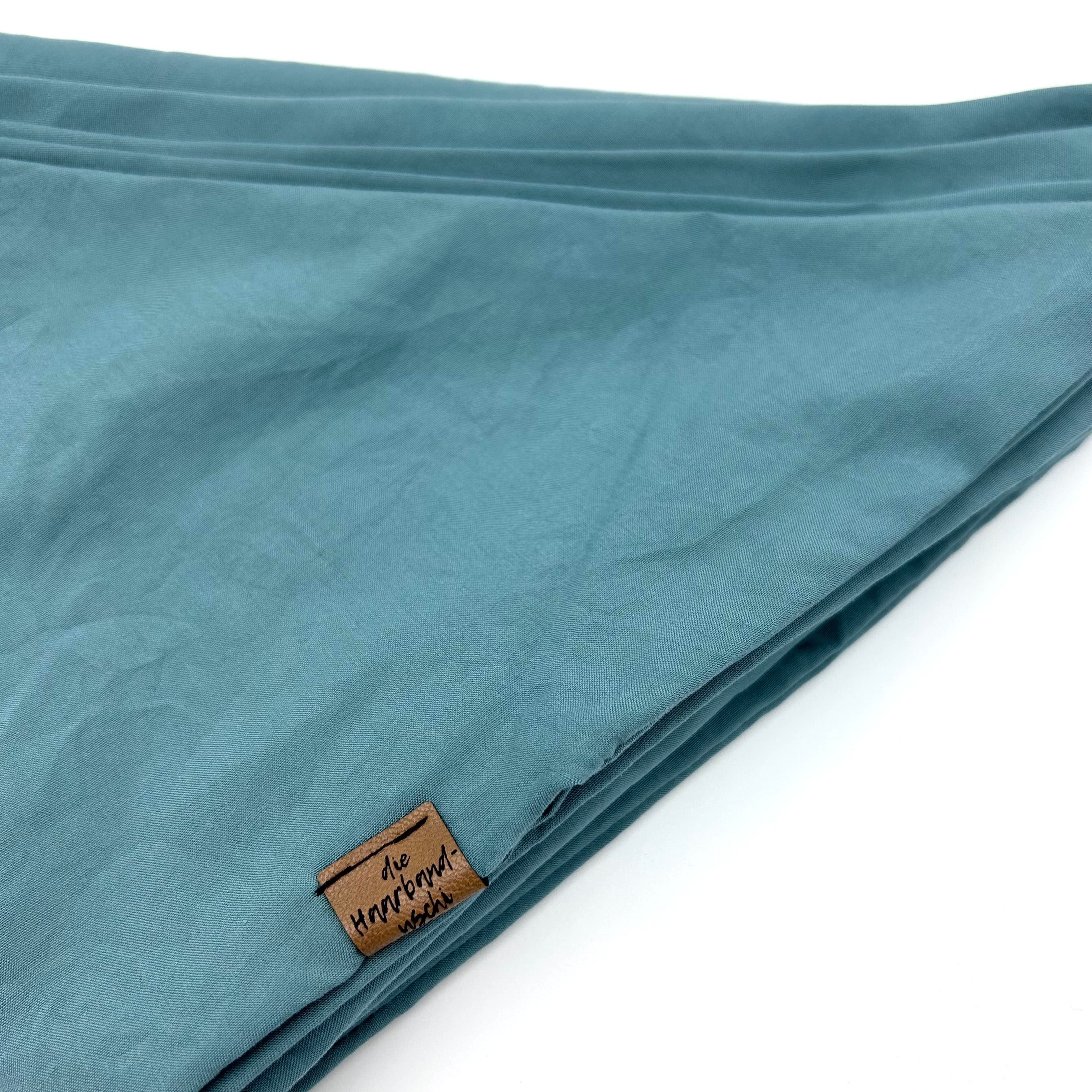XXL Dreieckstuch - Soft Touch Aqua