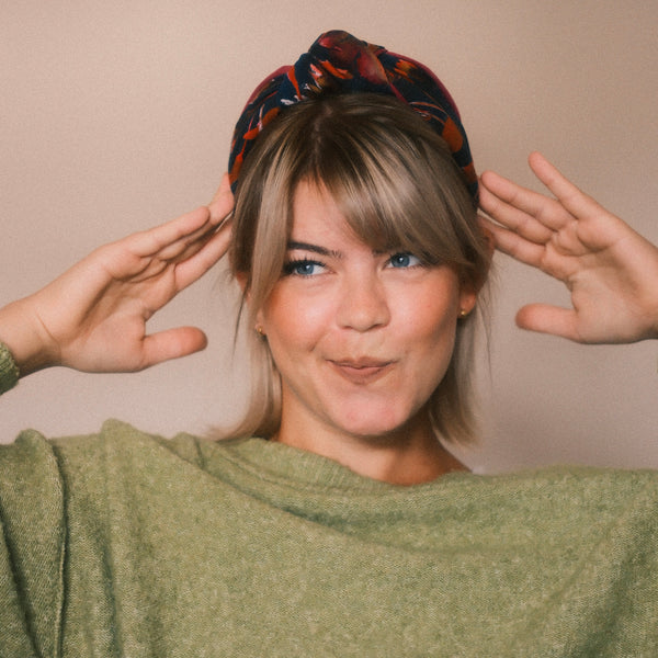 Frieda - Herbstzauber Dunkelblau