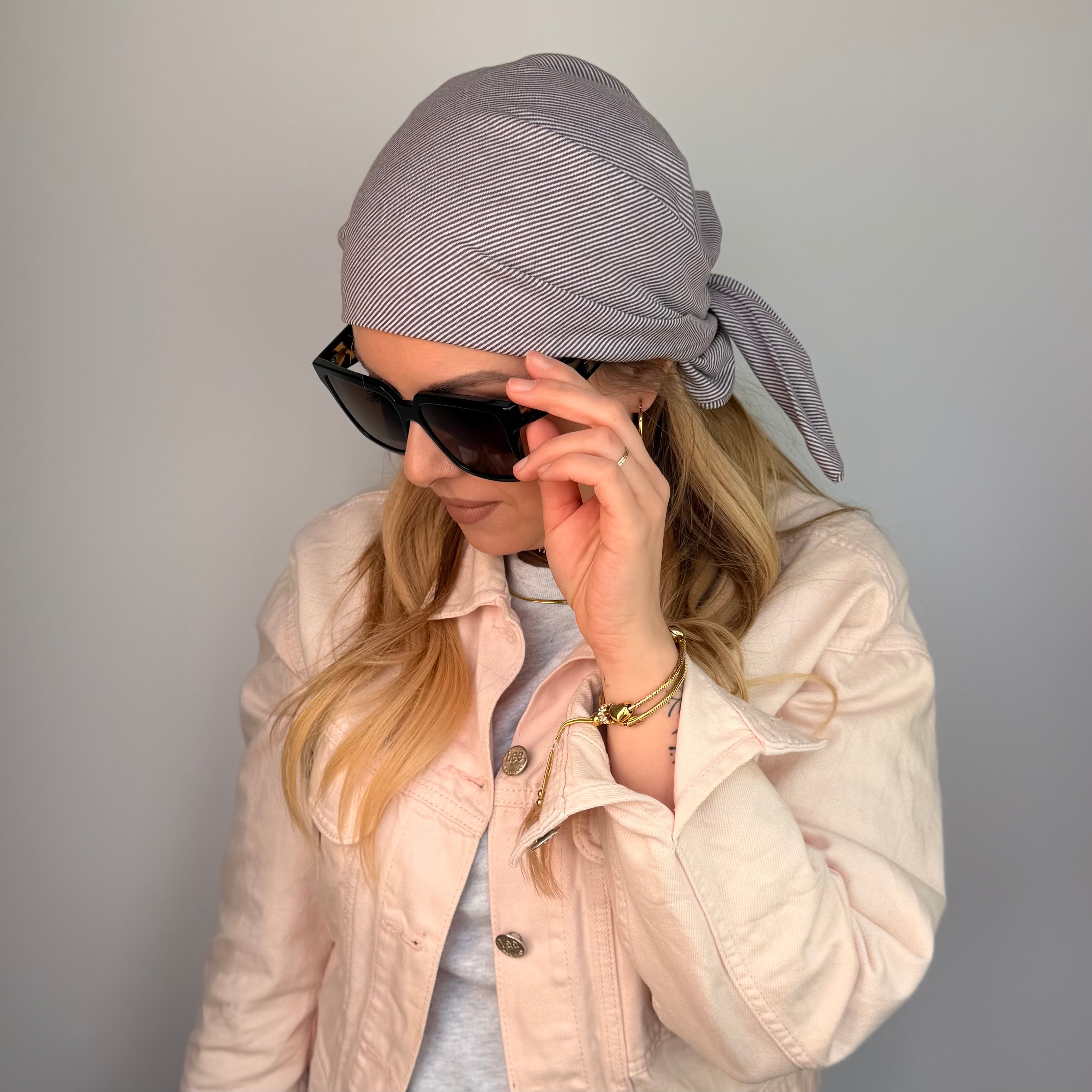 Bandana - gestreift Beere