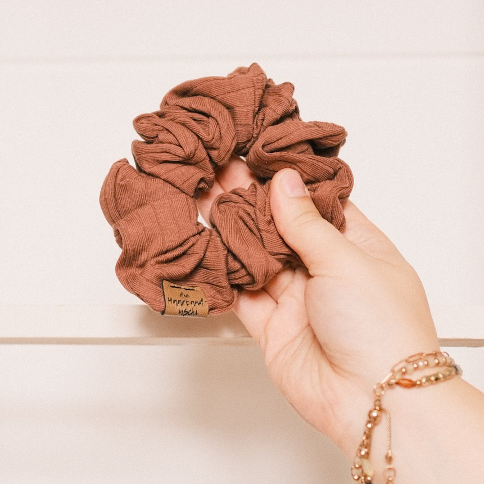 Scrunchie - Sporty Rib Terrakotta