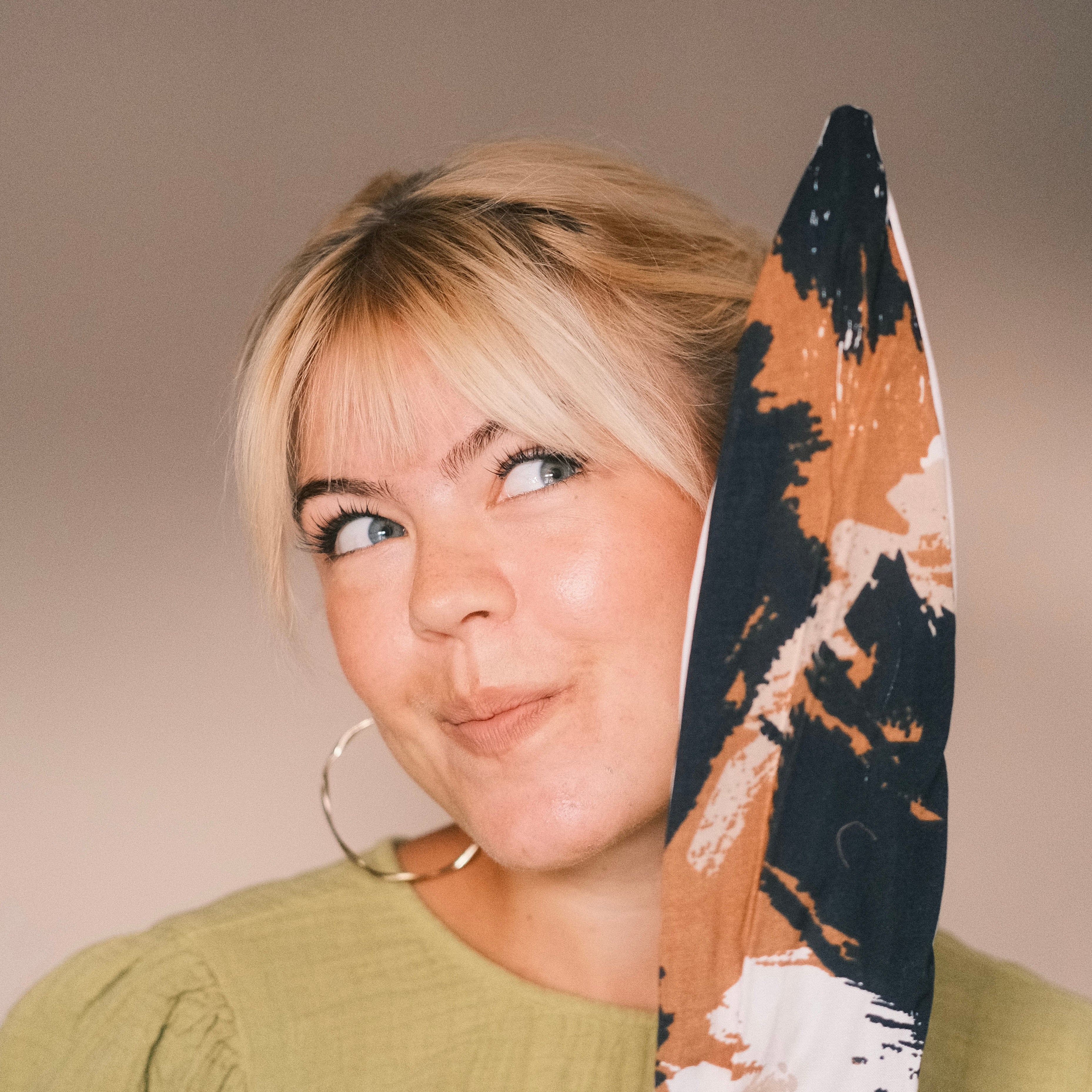 Drahthaarband 2 Seiten - Camouflage Braun