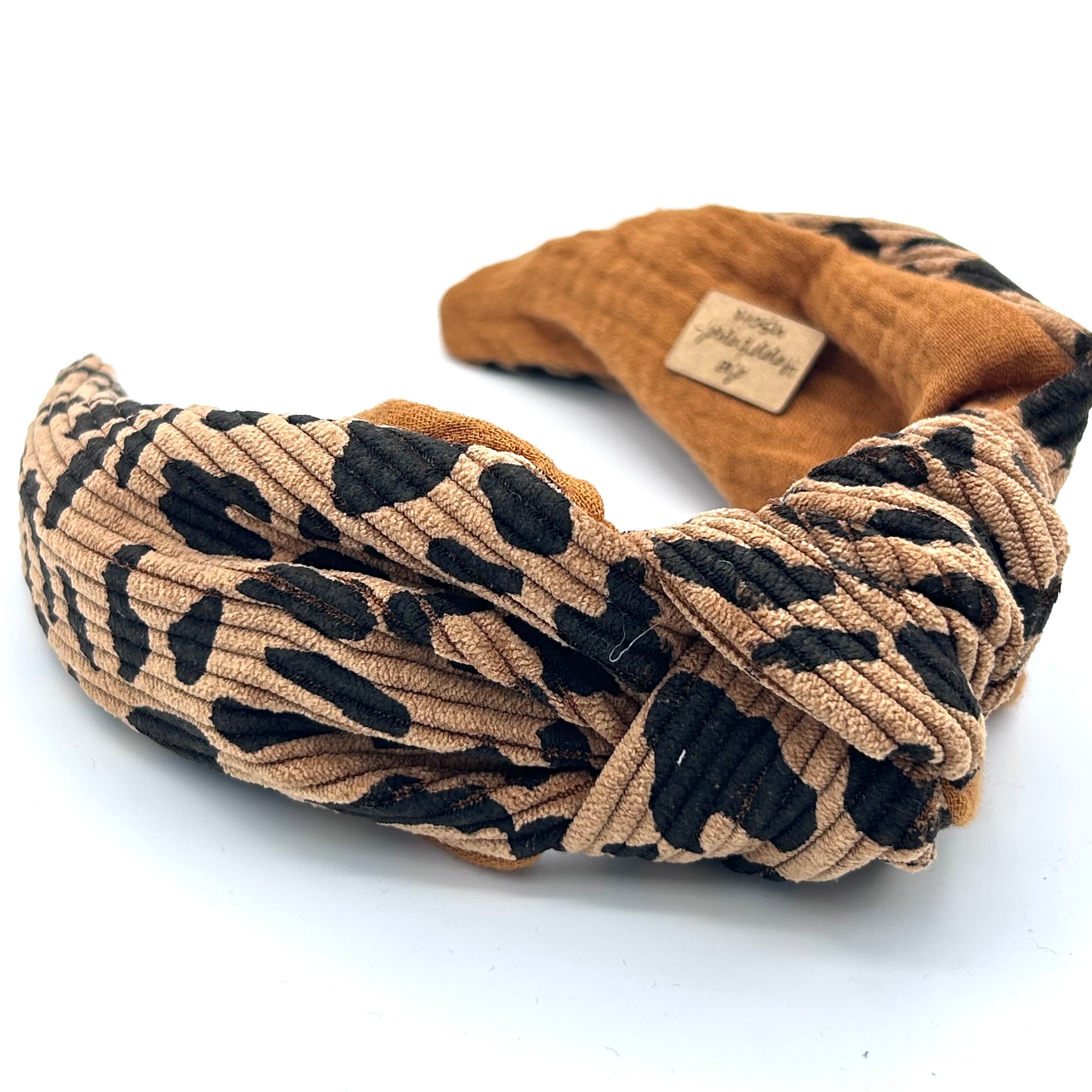 Frieda - Cord Leo Camel