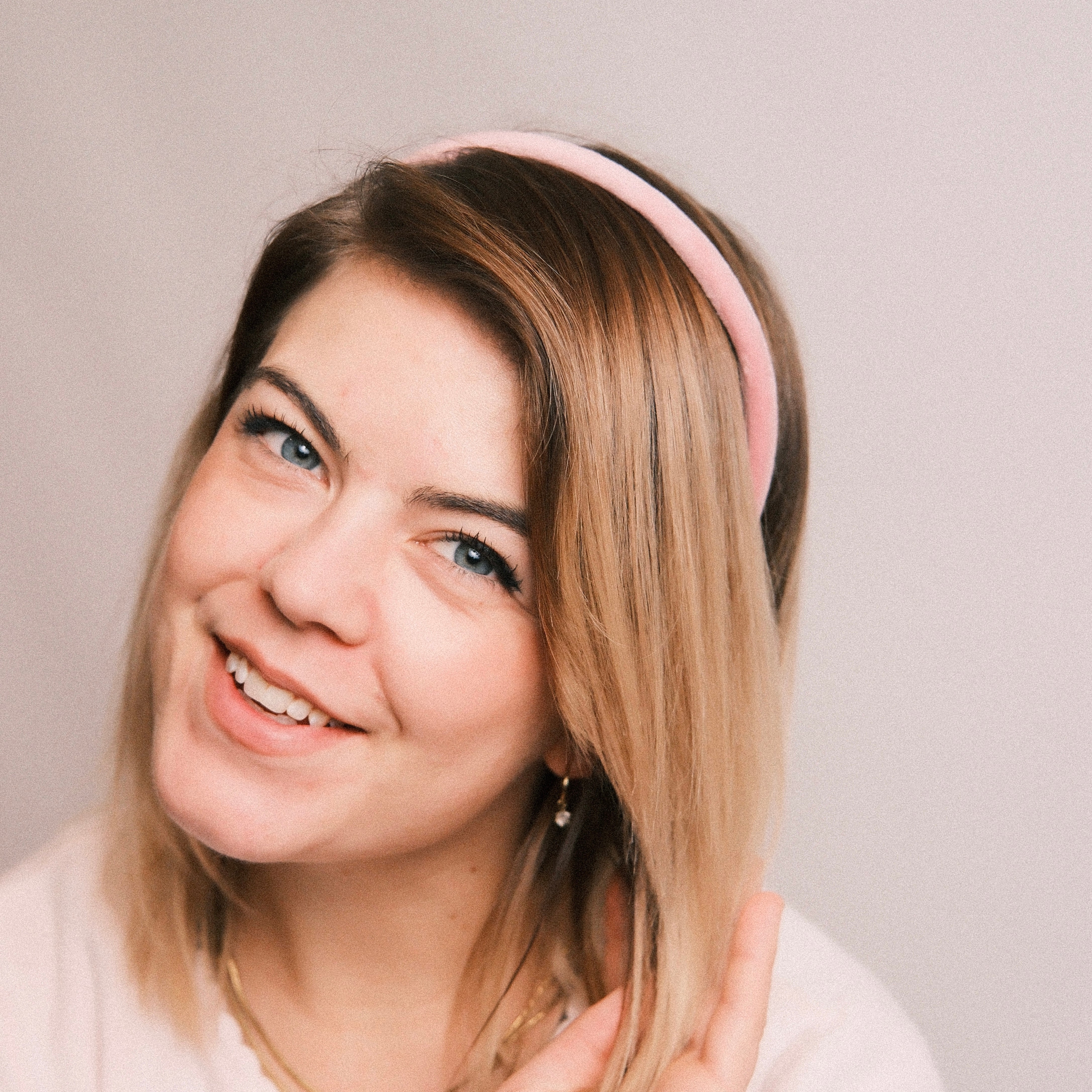 Lina - Samt Puderrosa