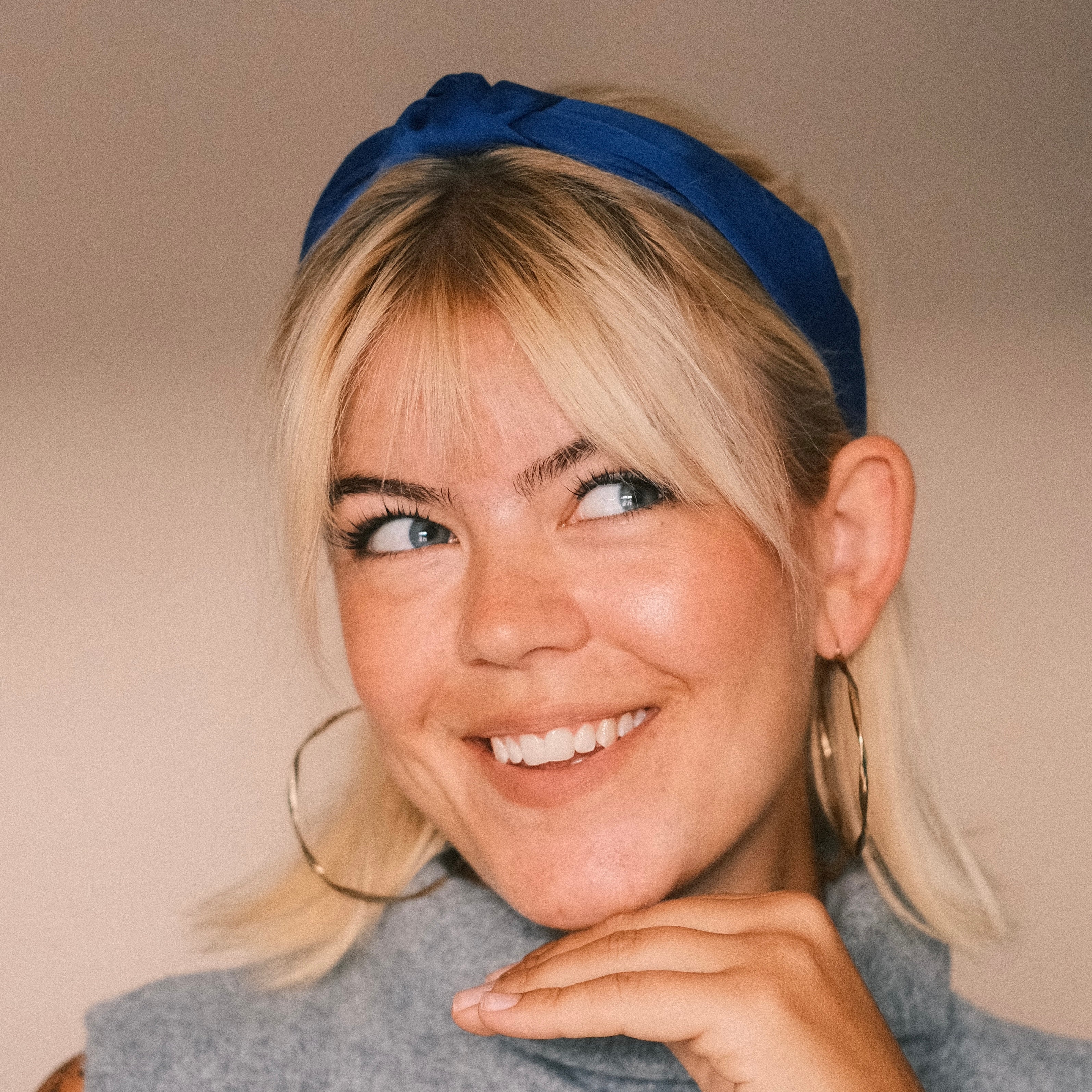 Rosalie - Satin Blau