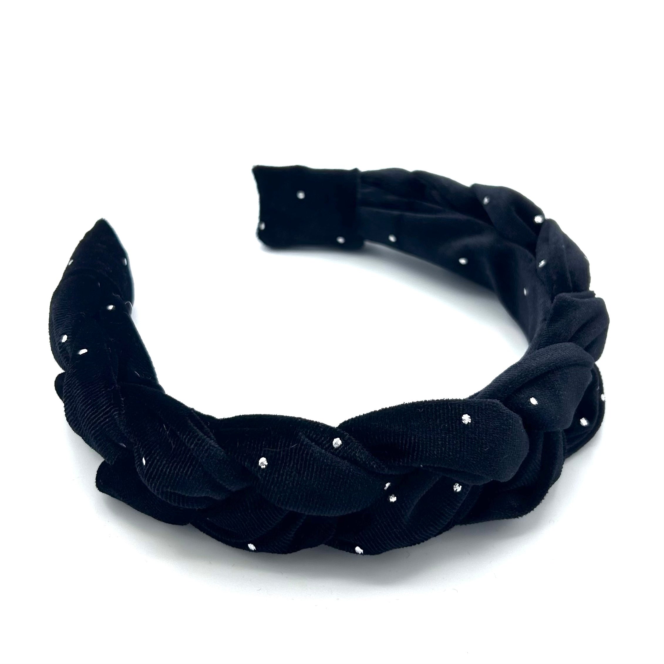 Lotte - Punkte Silber breit