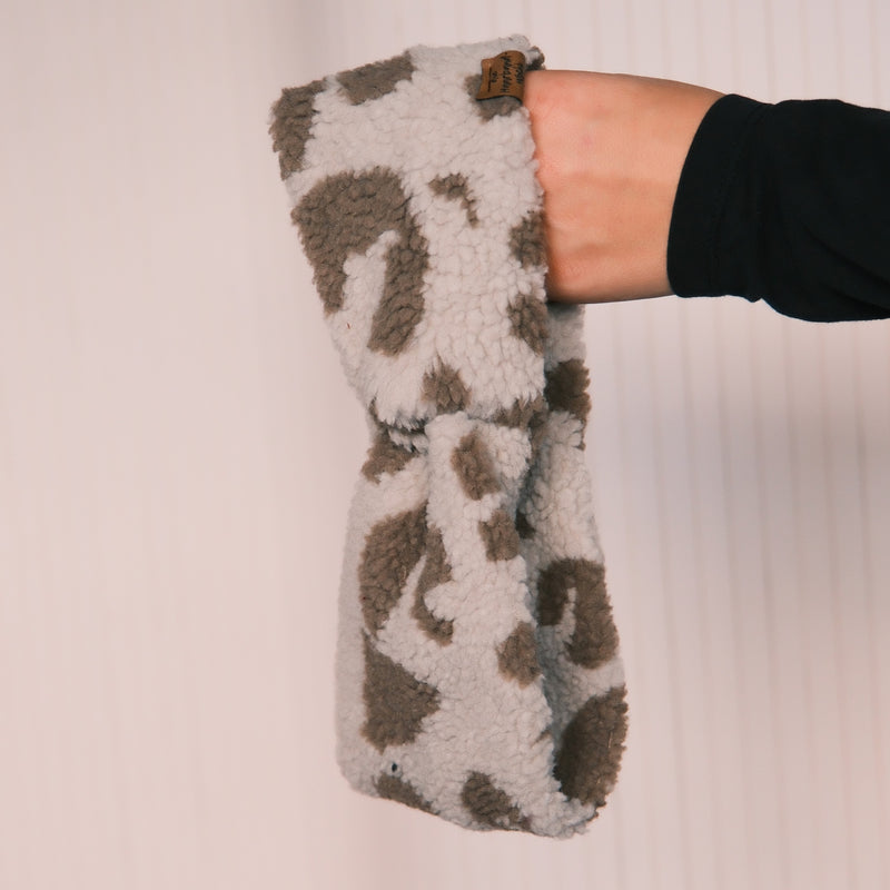 Basic Haarband - Teddy Beige Leo