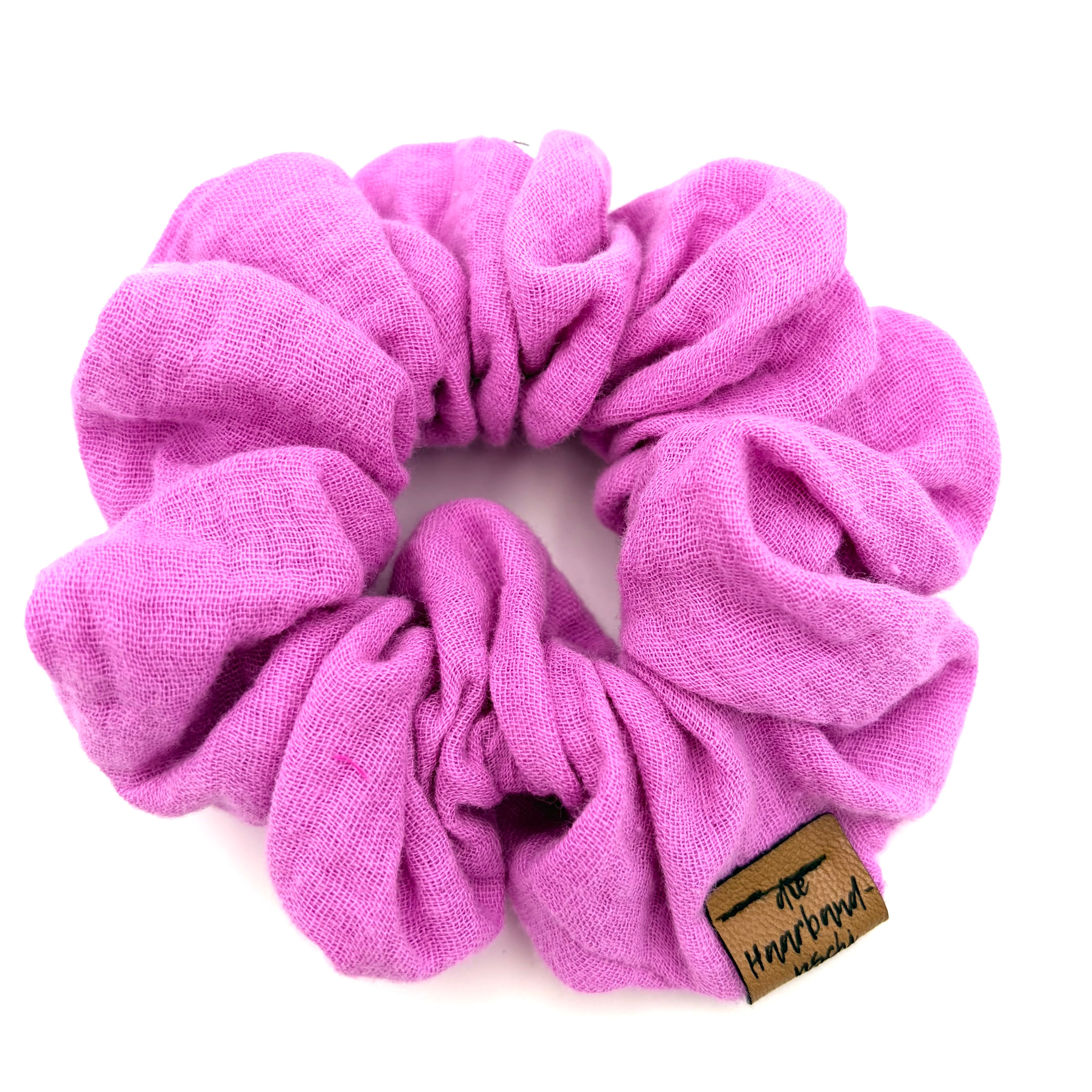 Scrunchie - Musselin Rosa