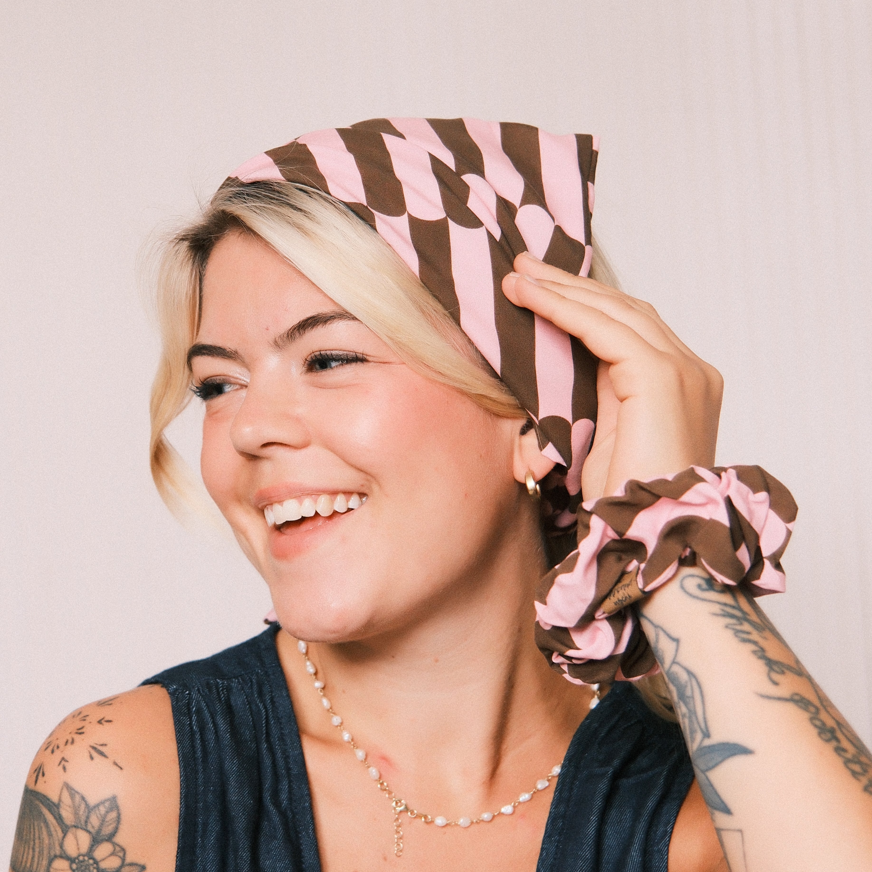 Bandana - Candy Lines Olive