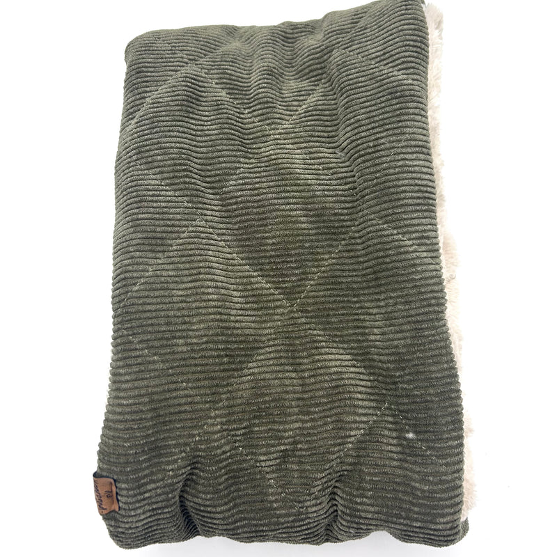 Loop - Cord Gefüttert Khaki