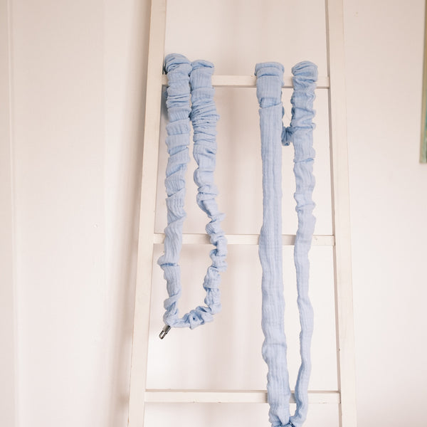 Handykette - Musselin Hellblau