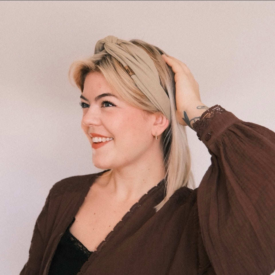 Drahthaarband Musselin Pistazie