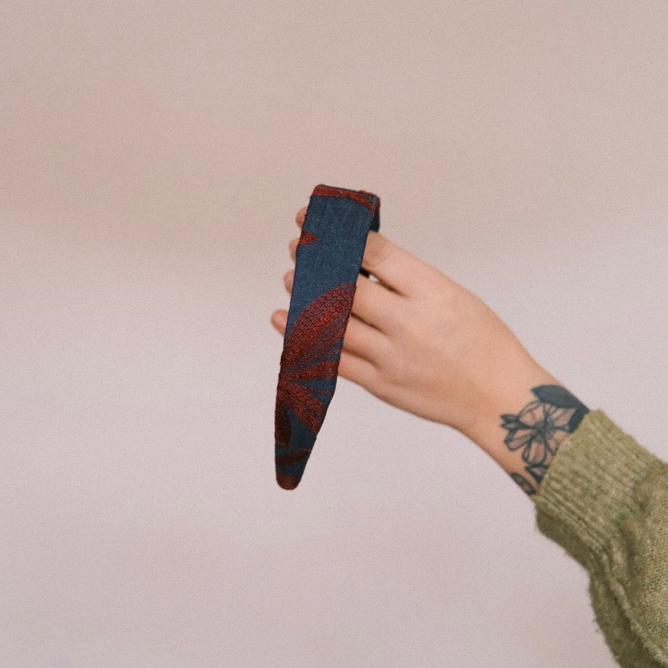 Anne - Boho Jeans Rot