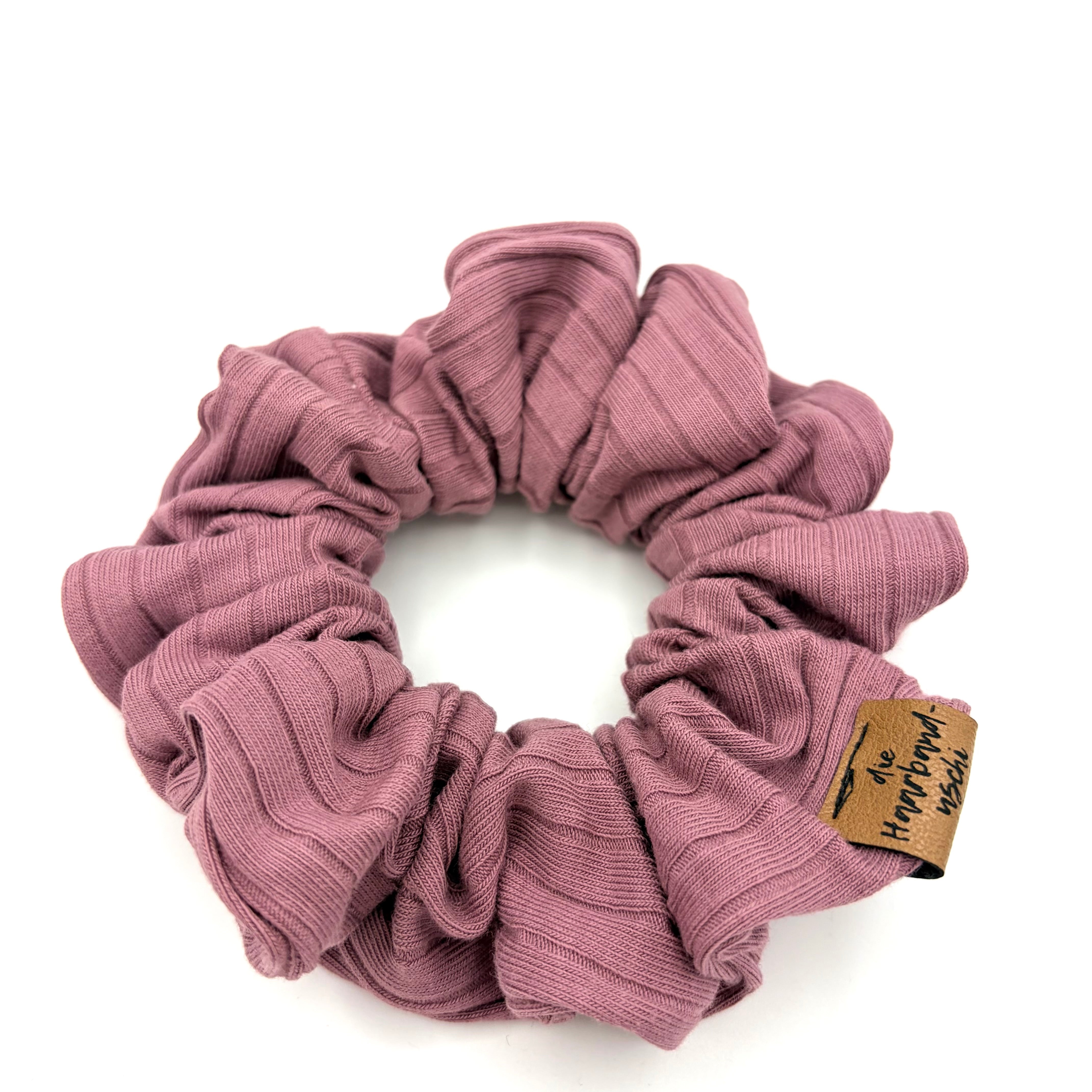 Scrunchie - Sporty Rib Mauve