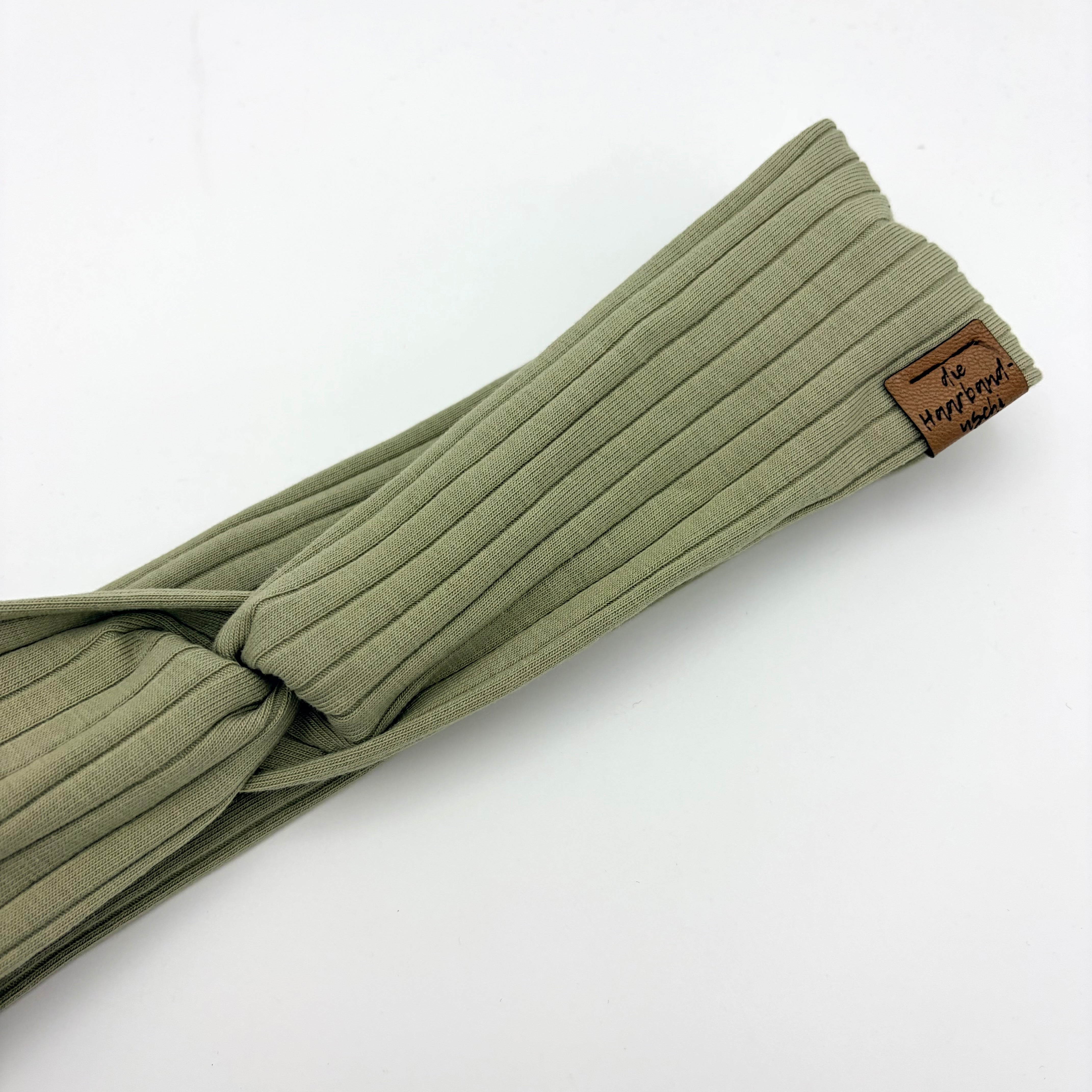 Basic Haarband - Sporty Rib Salbei