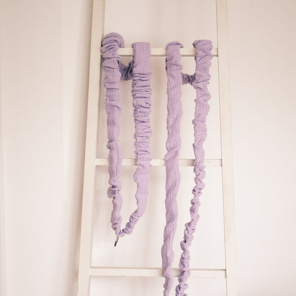 Handykette - Musselin Flieder