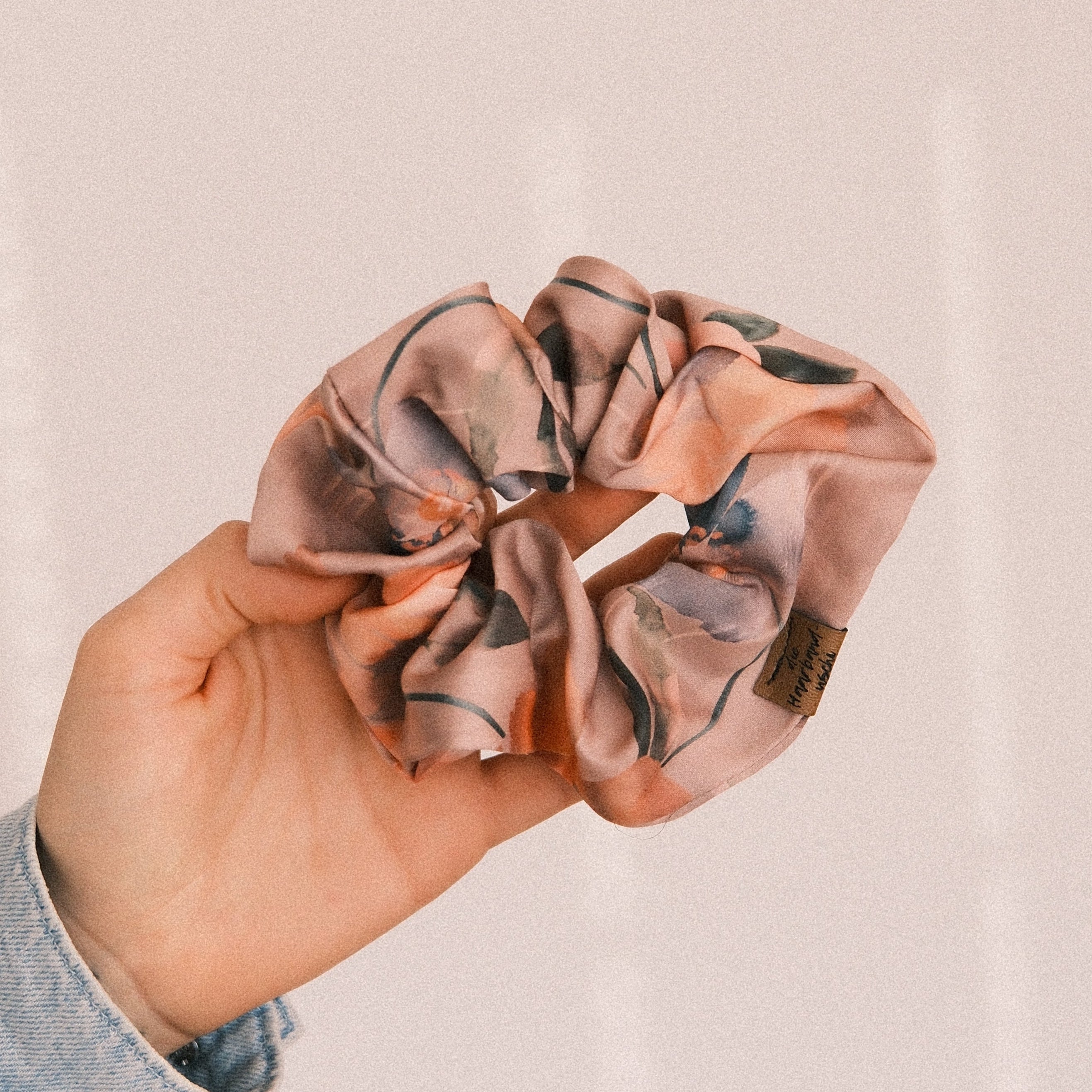 Scrunchie - Blütenzauber Rosé