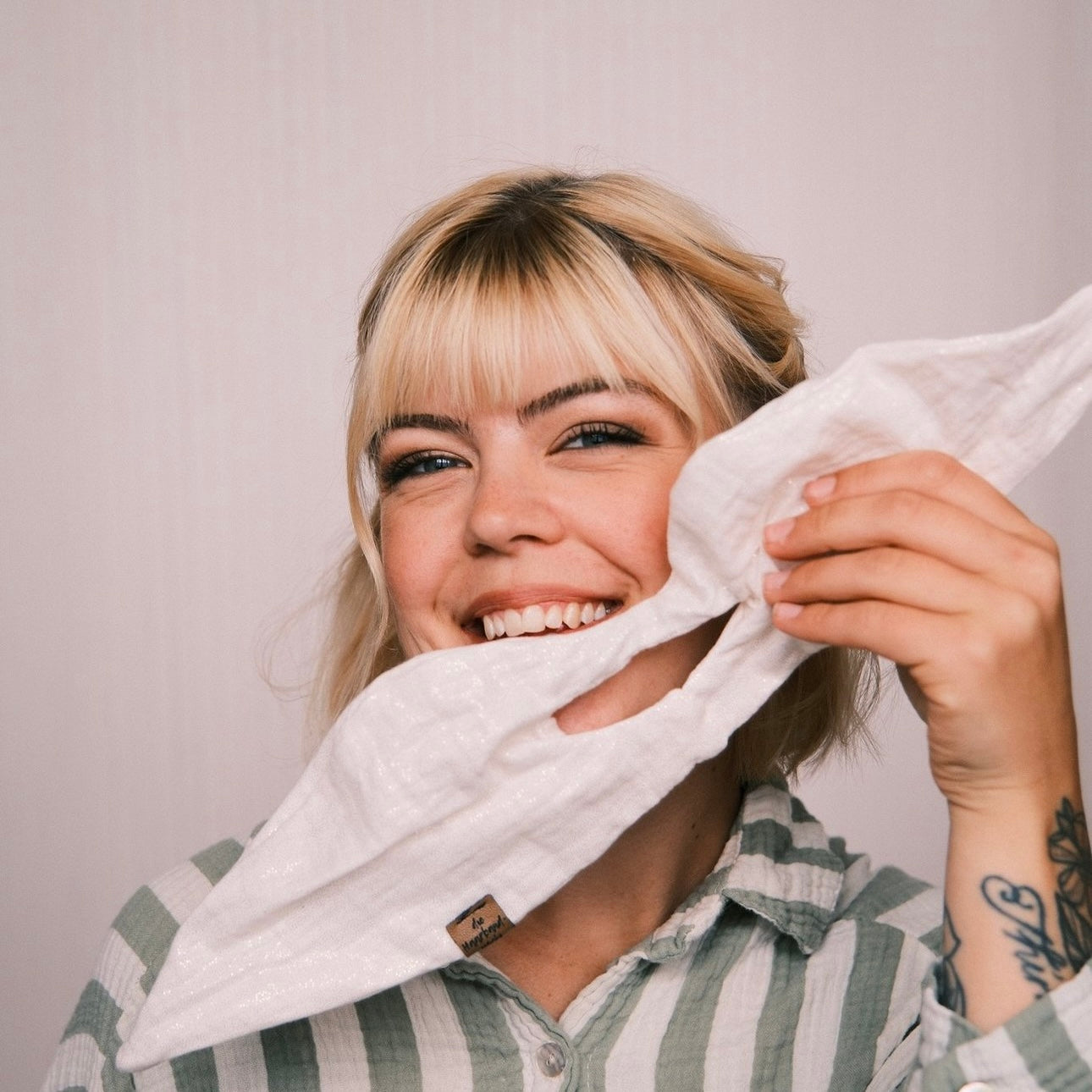 Dutti Glitzer weiß