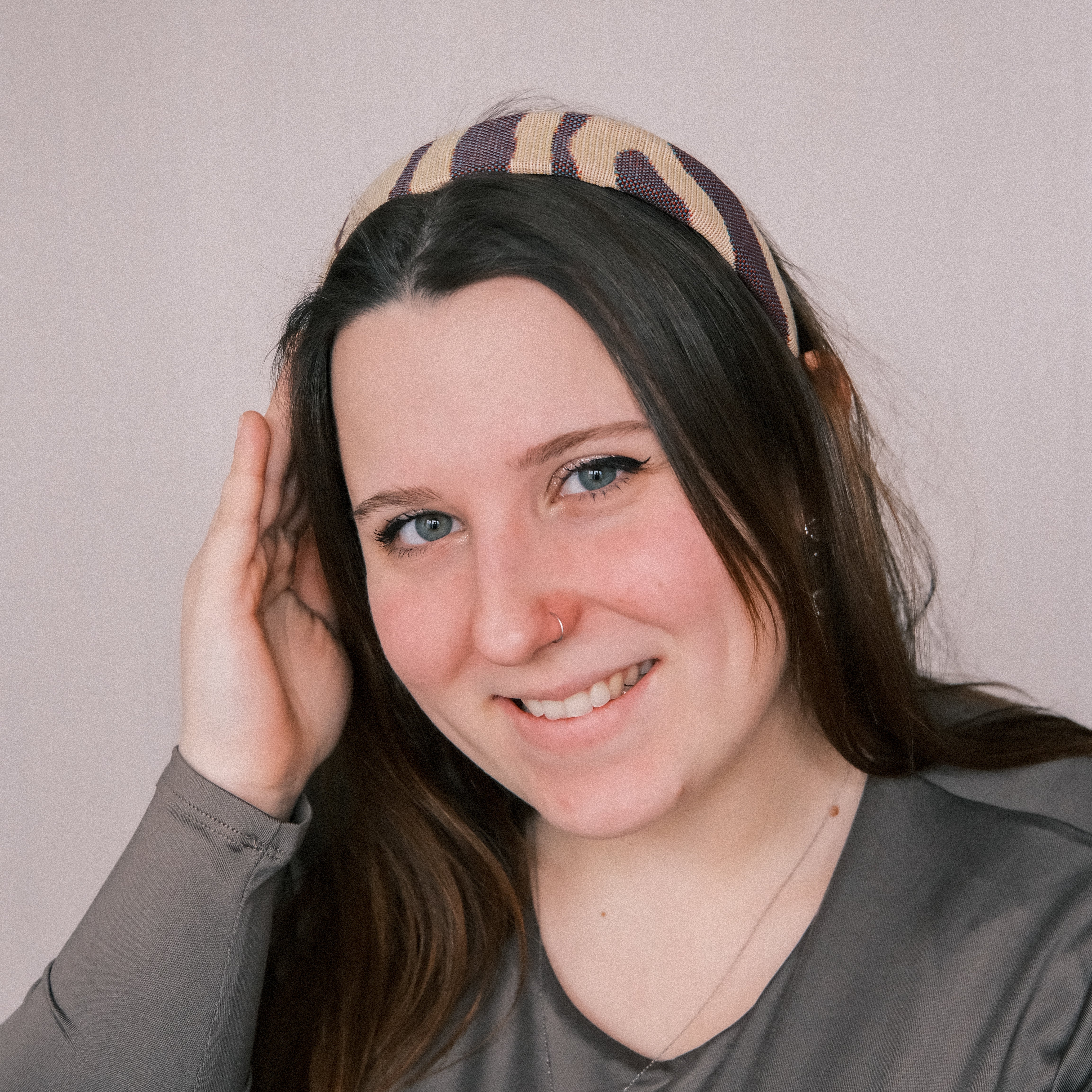 Anne - Stripe  Beige