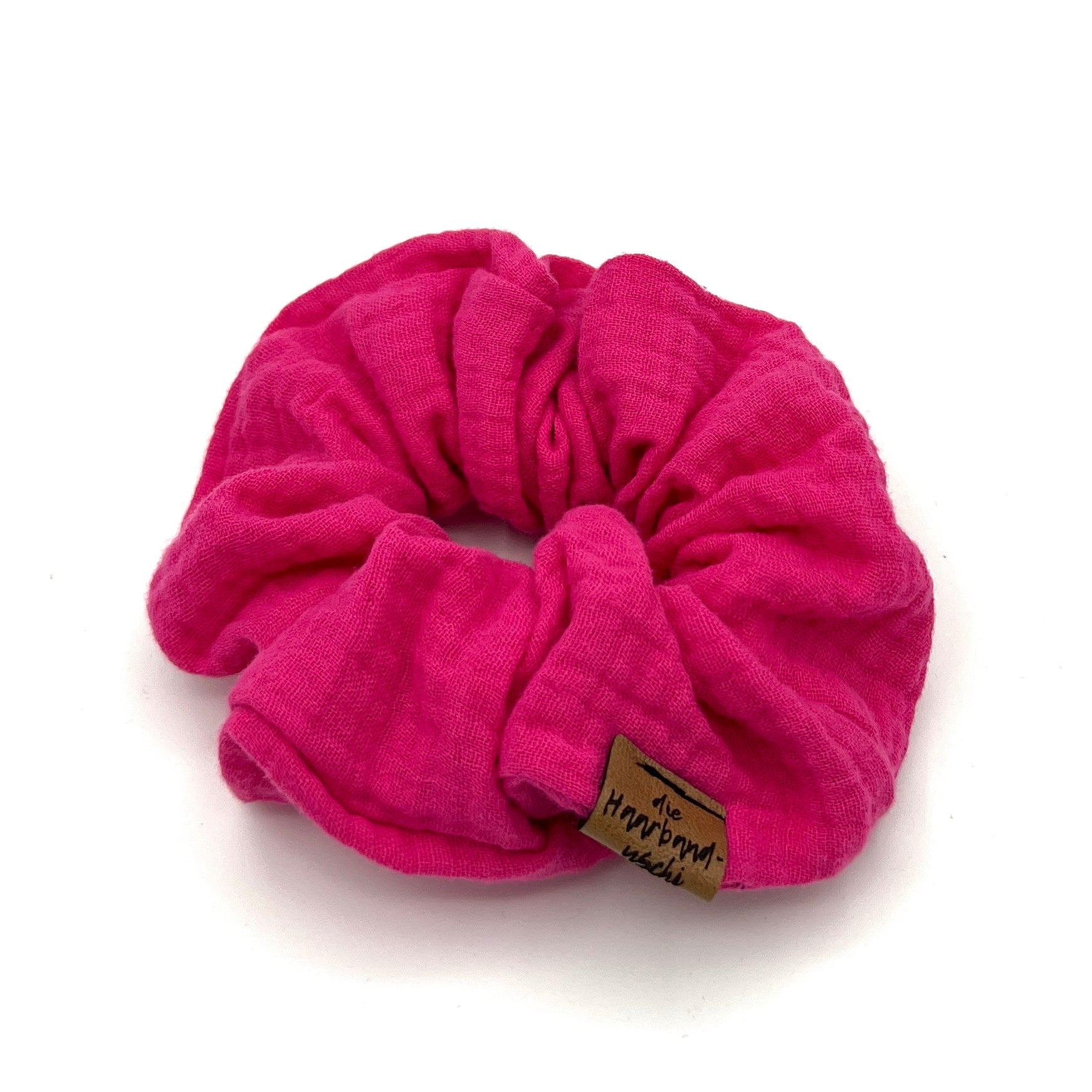 Scrunchie Musselin pink