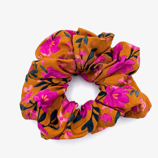 Big Scrunchie - Blütensinfonie Gold