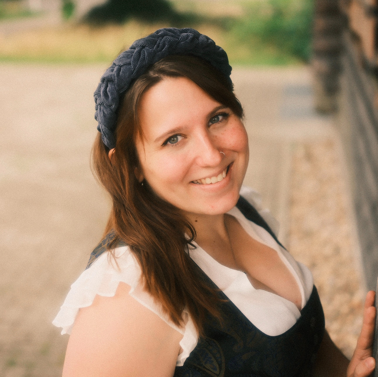 Hedda in breit  - Dunkelblau
