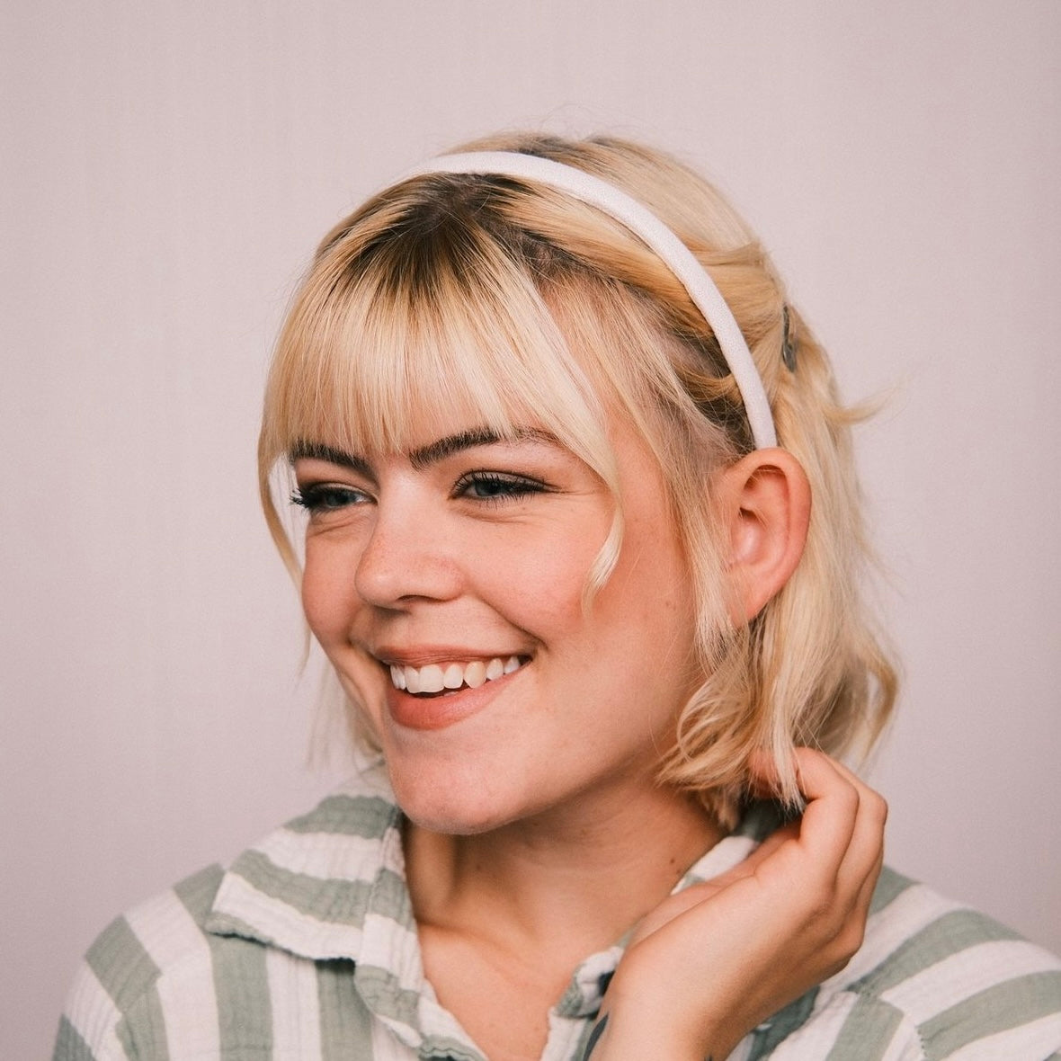 Lina - Glitzer weiß