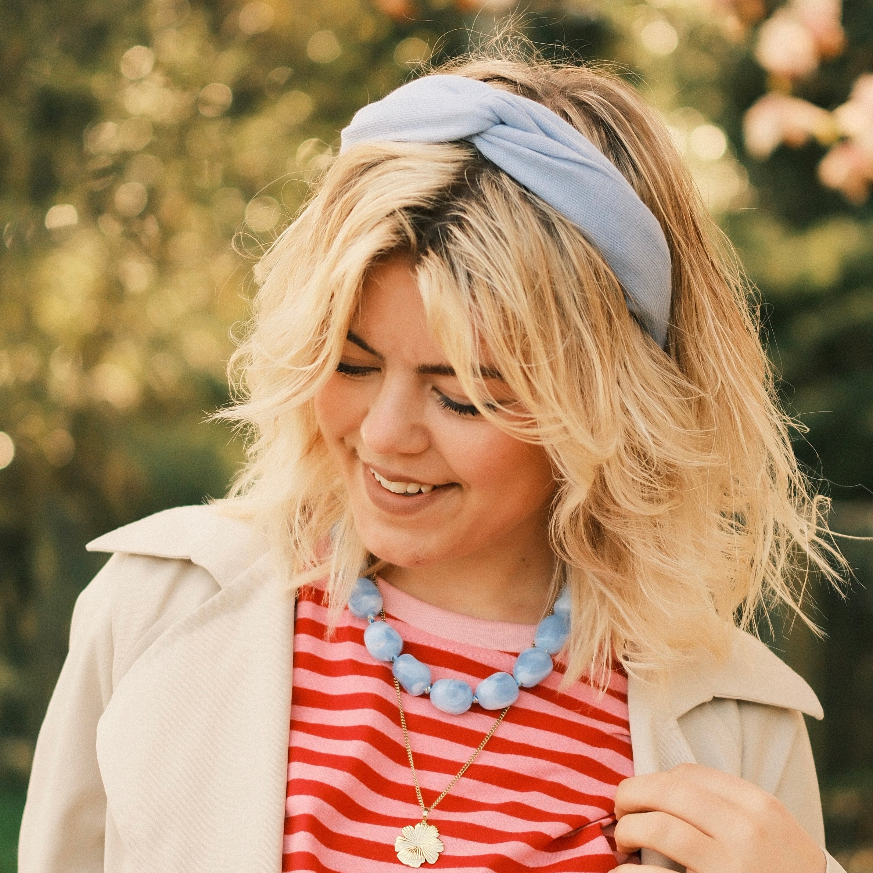 Viky - Feinstrick Blau